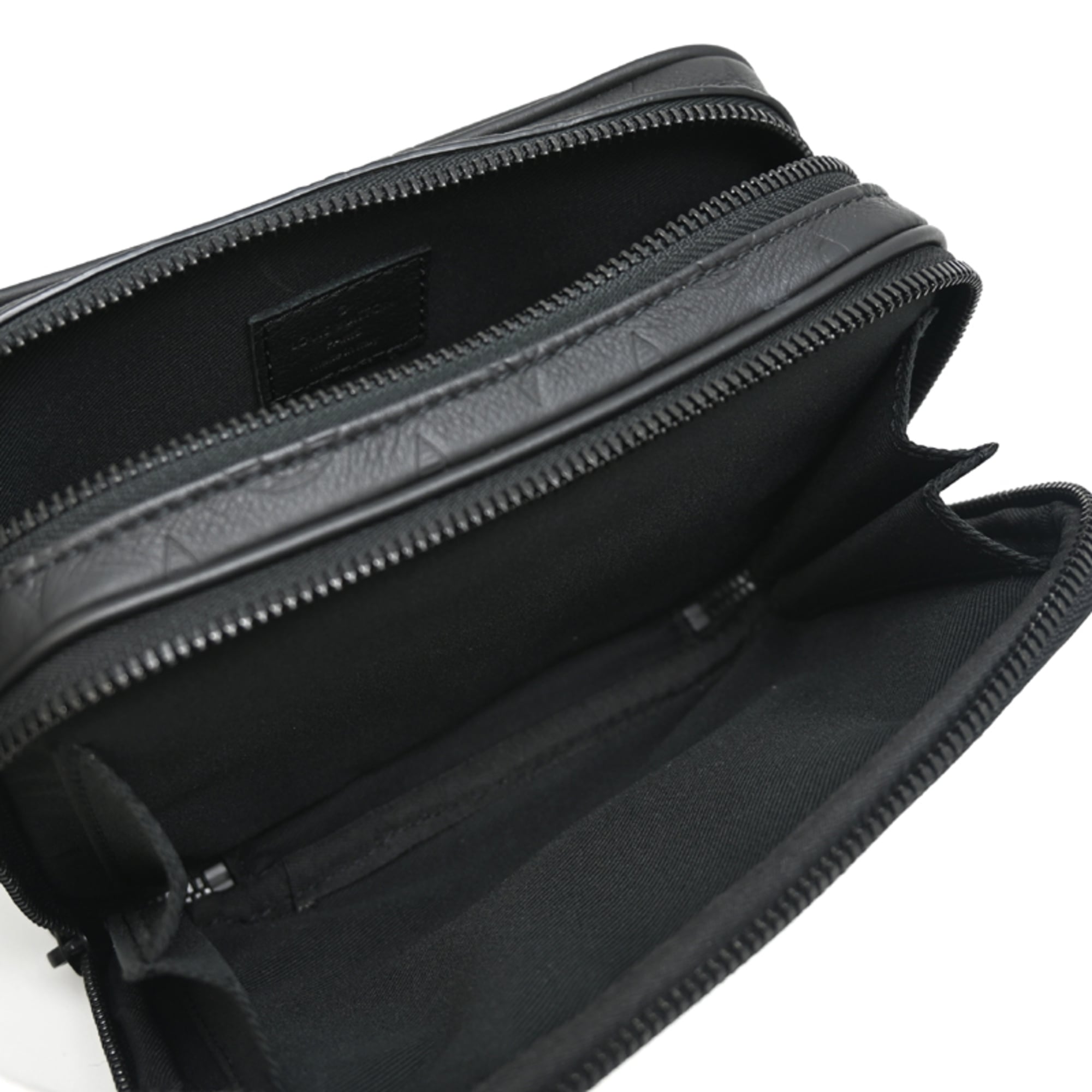 Louis Vuitton Black Monogram Shadow Shoulder Bag (Pre-Owned)