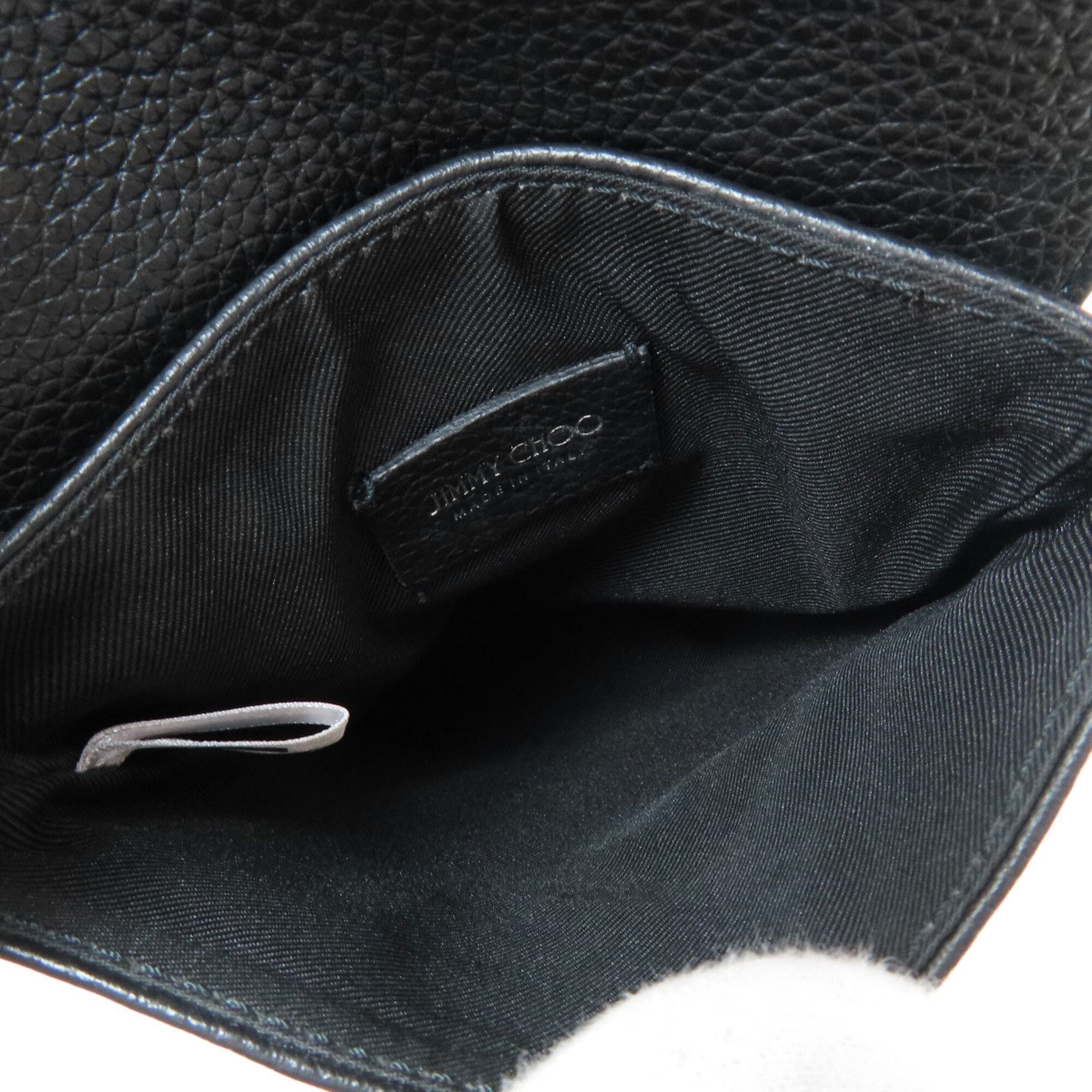 Jimmy Choo Black Leather Shoulder Bag (Pre-Owned)