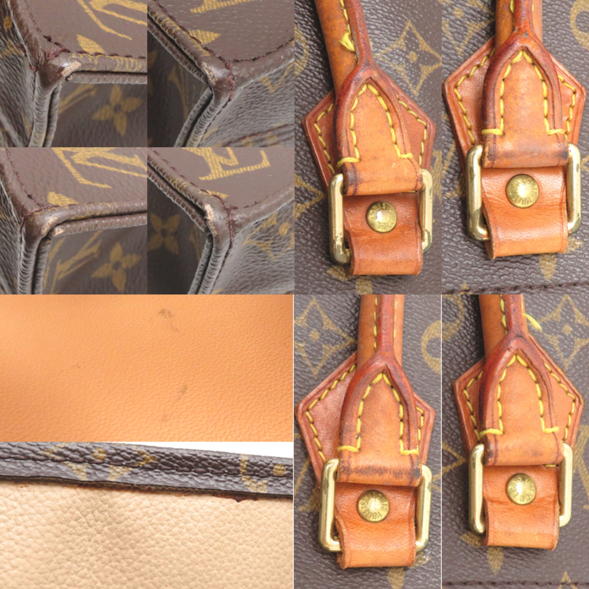 Louis Vuitton Brown Monogram Handbag (Pre-Owned)