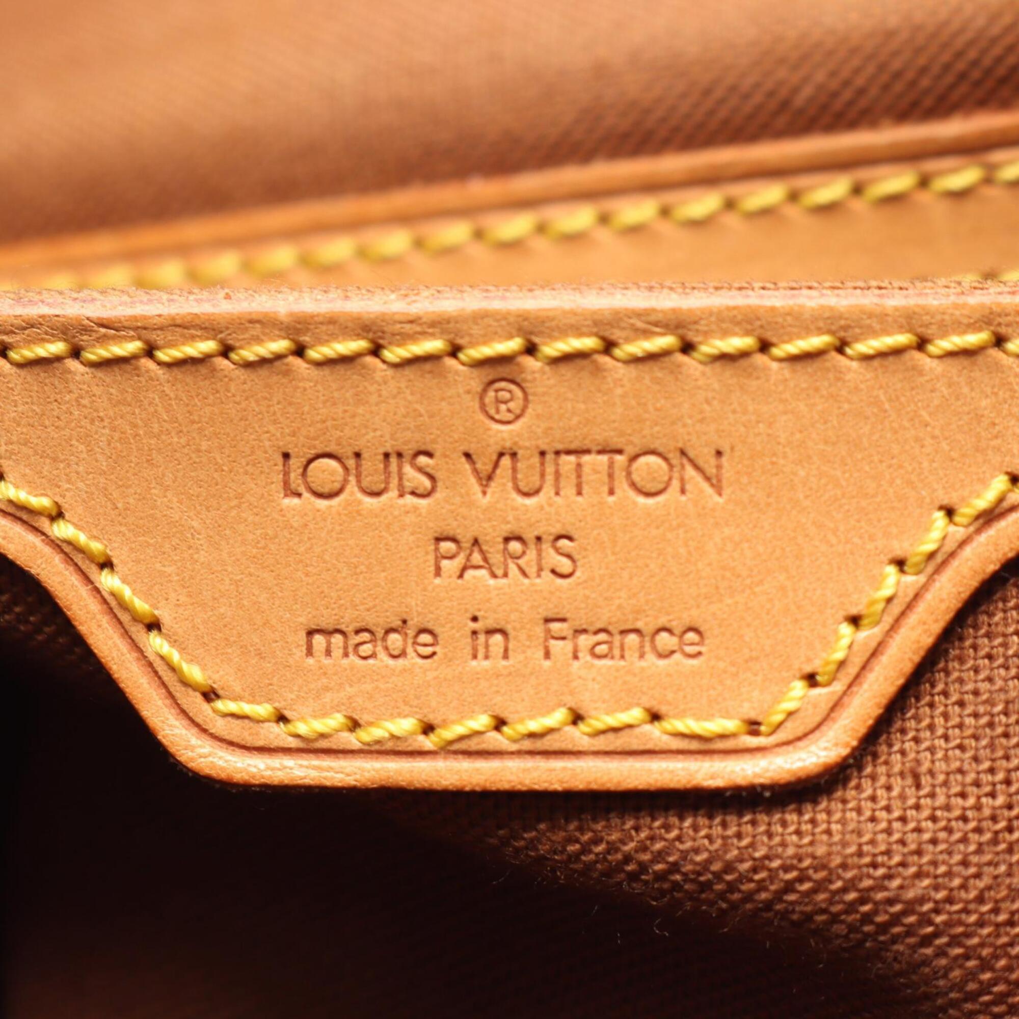 Louis Vuitton Brown Monogram Monogram Leather Backpack (Pre-Owned)
