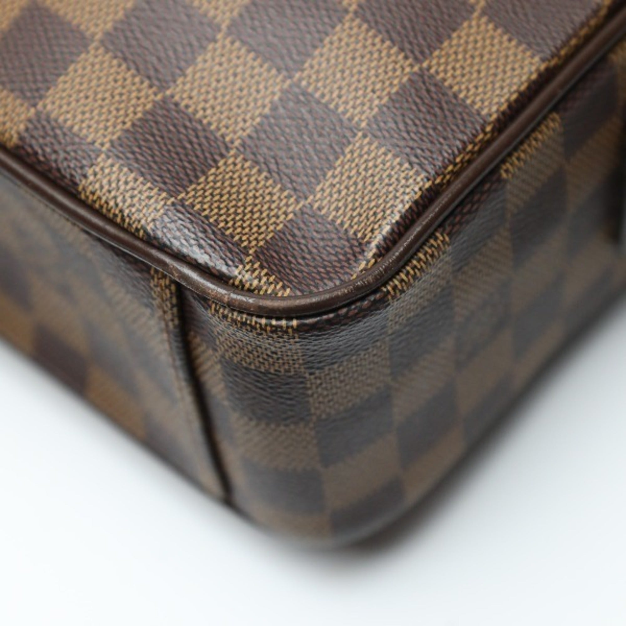 Louis Vuitton Damier Brown Damier Canvas Shoulder Bag (Pre-Owned)