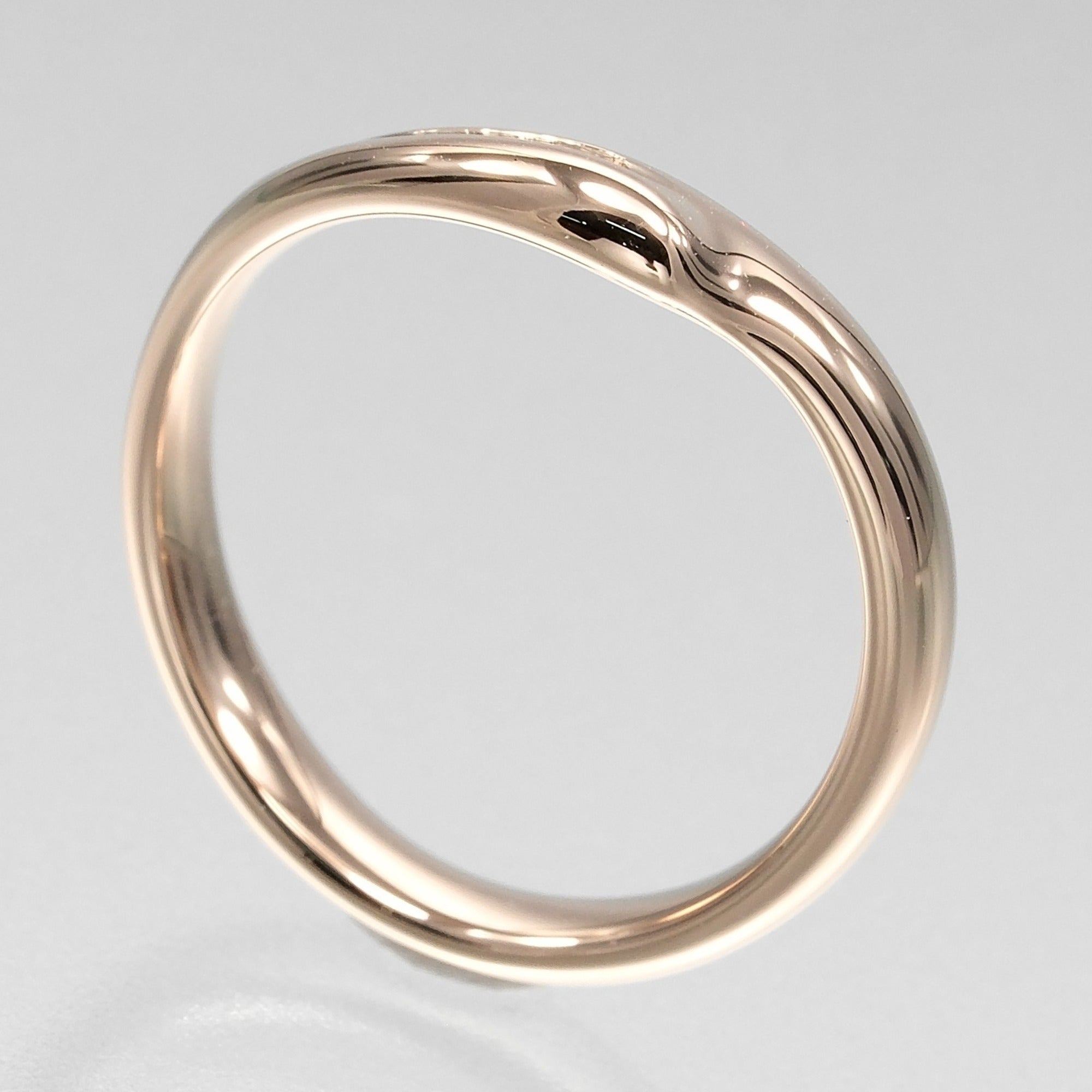 Tiffany Pink Gold Pink Gold (18K) Band Ring (Pre-Owned)