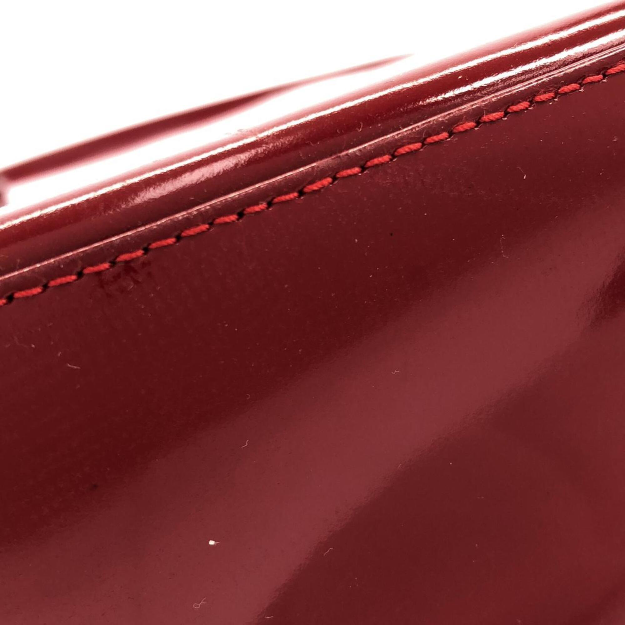 Christian Dior Red Color Leather Shoulder Bag (Pre-Owned)