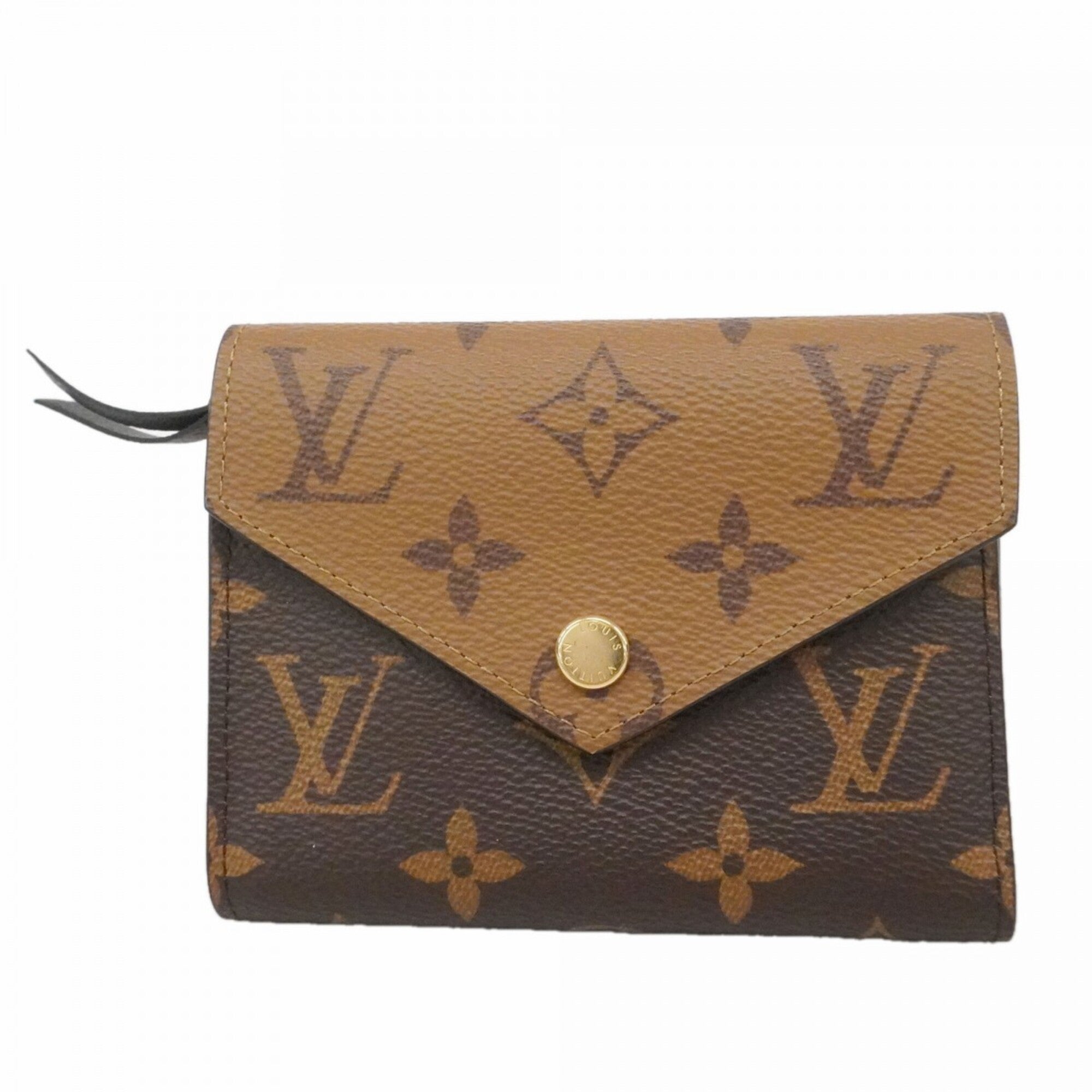Louis Vuitton Brown Wallet (Tri-Fold) (Pre-Owned)