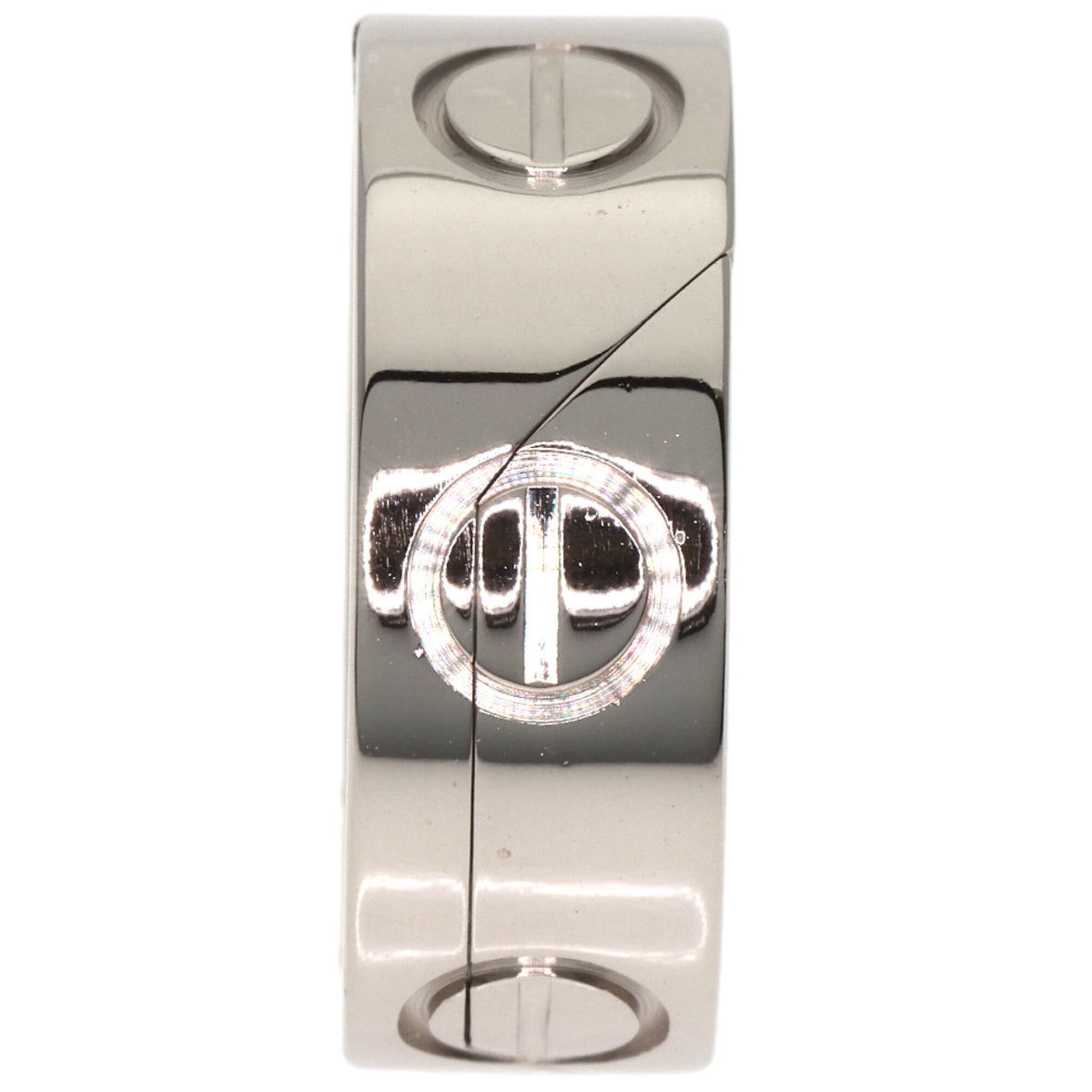 Cartier White Gold White Gold (18K) Band Ring (Pre-Owned)