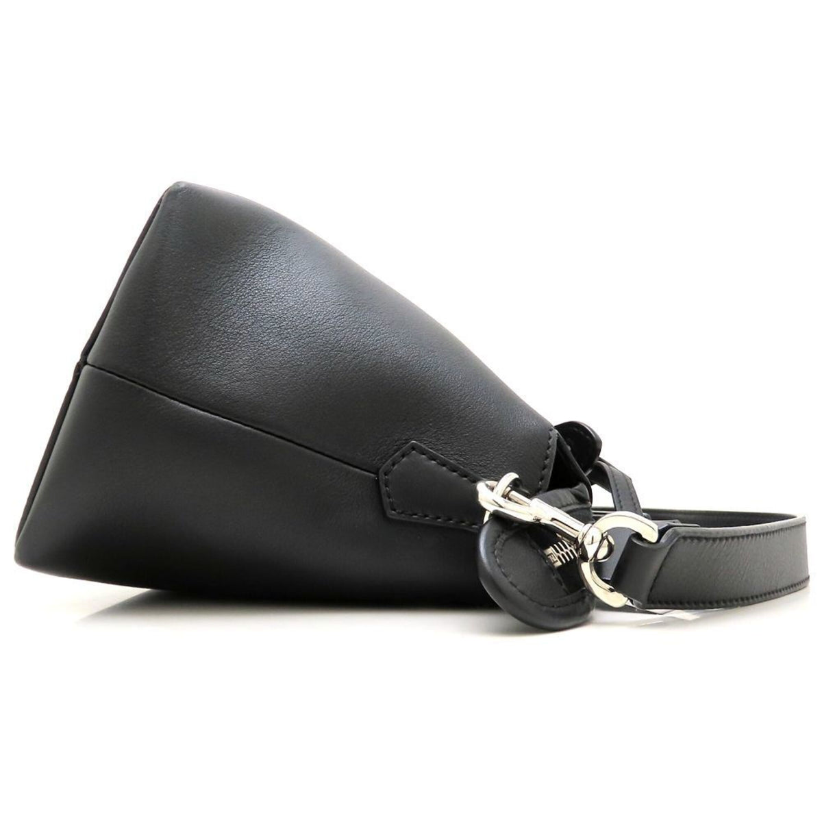 Fendi Black Leather Shoulder Bag (Pre-Owned)
