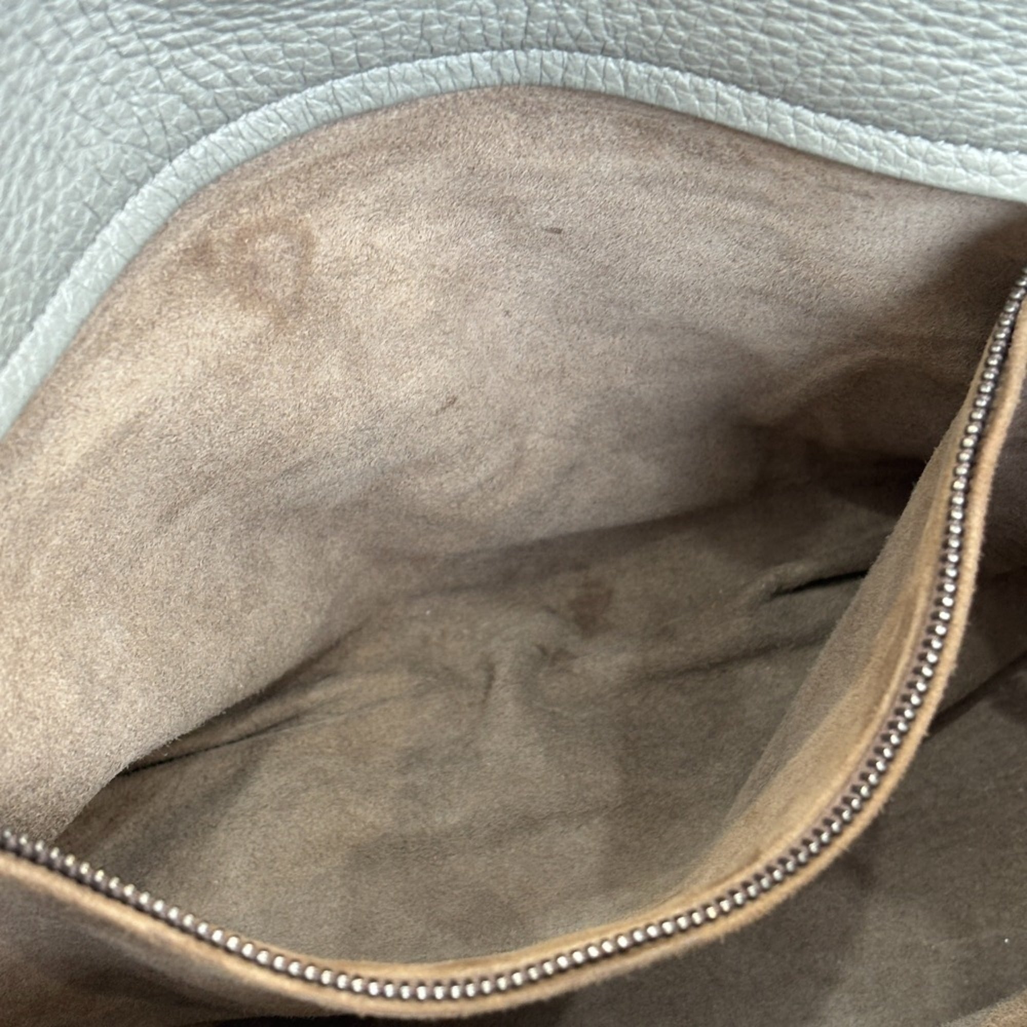 Bottega Veneta Gray Handbag (Pre-Owned)