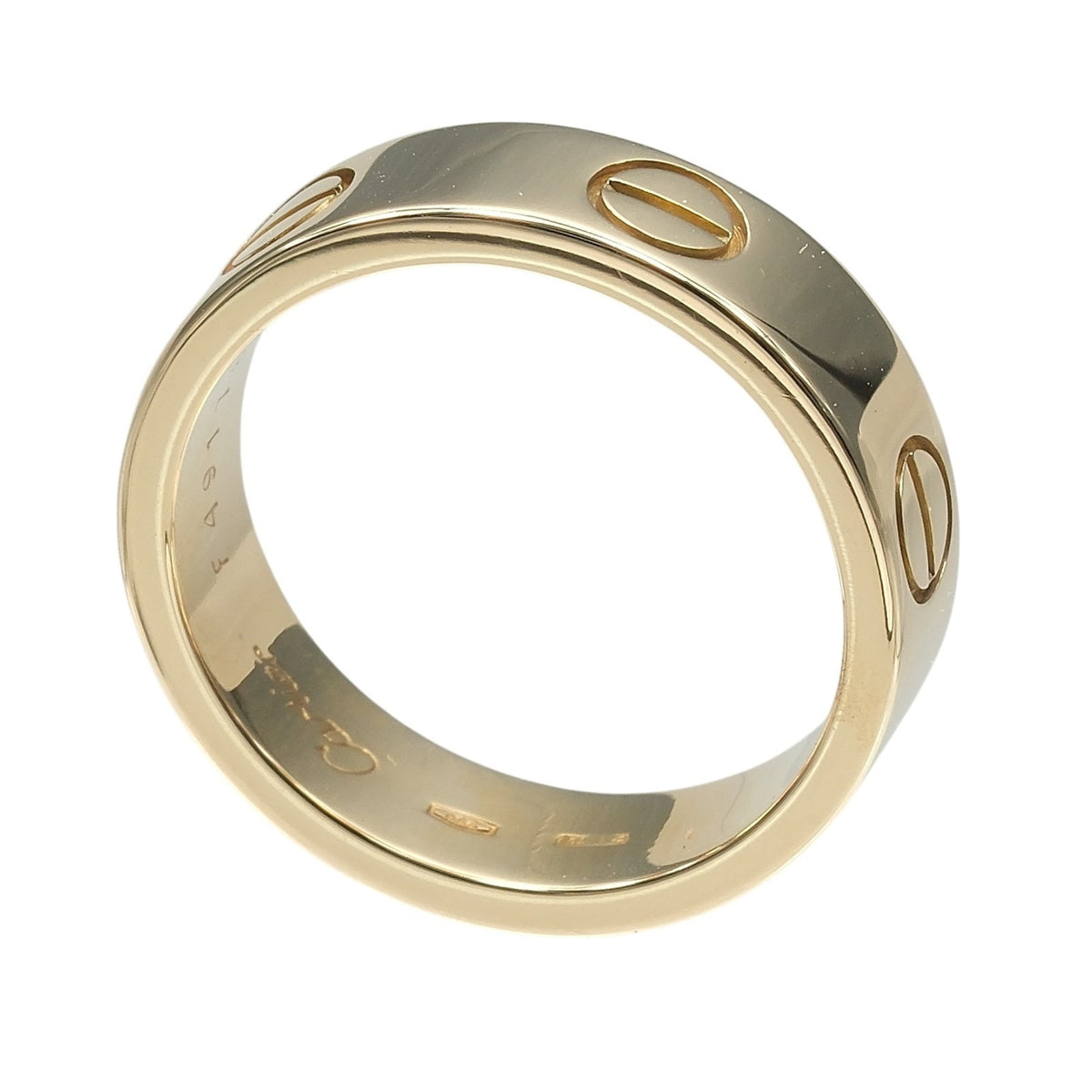 Cartier Love Yellow Gold (18K) Band Ring (Pre-Owned)