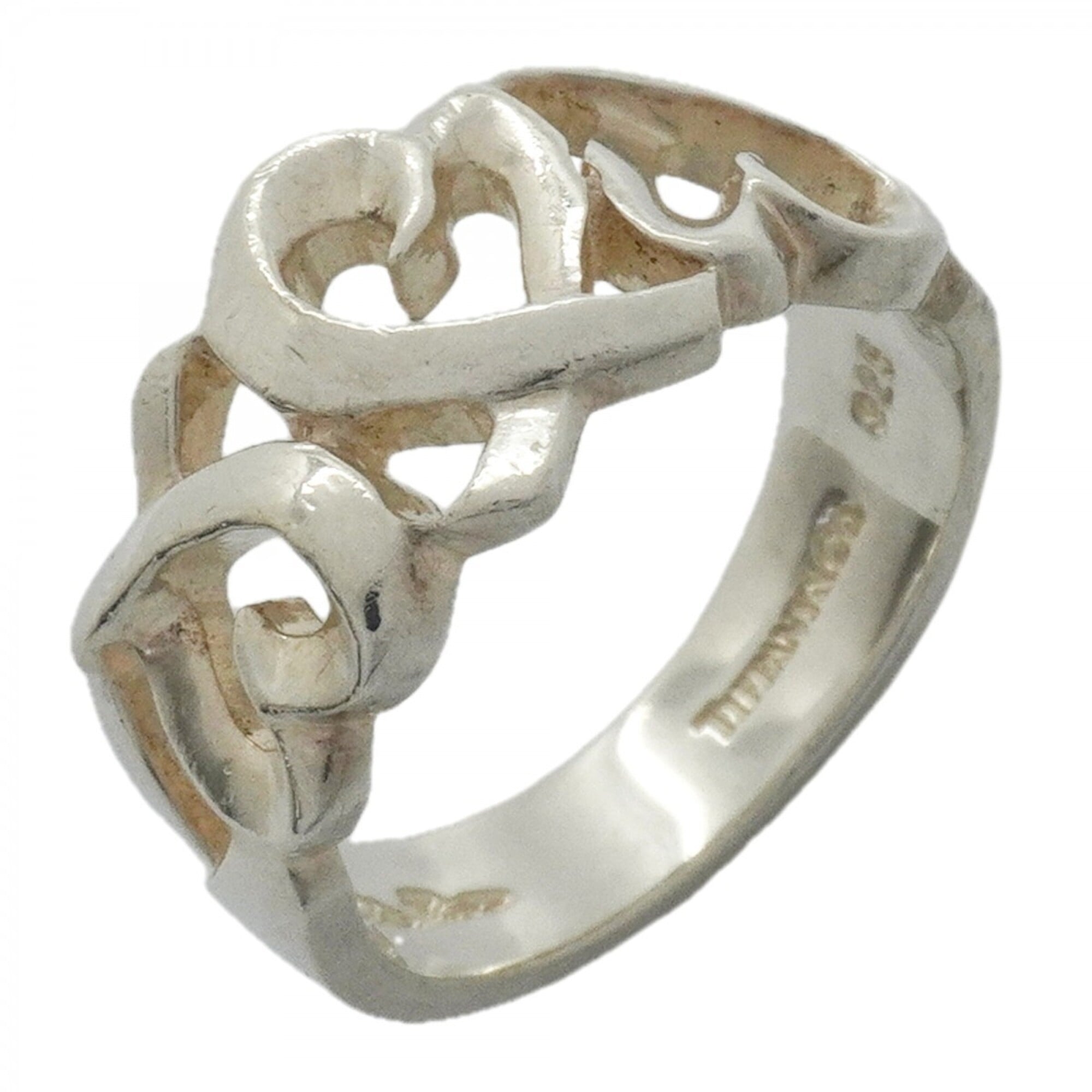 Tiffany Silver 925 Band Ring (Pre-Owned)