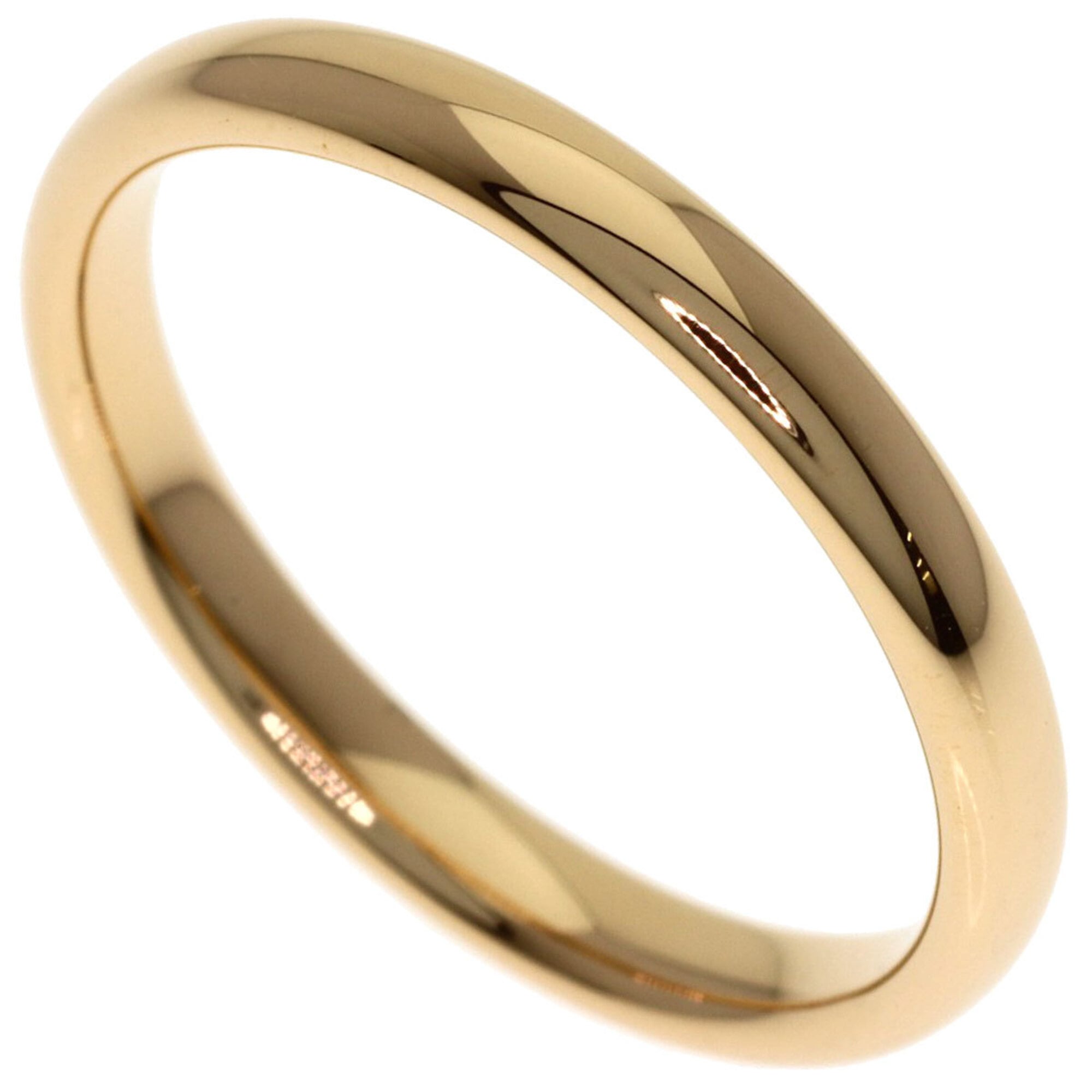 Tiffany Pink Gold (18K) Band Ring (Pre-Owned)