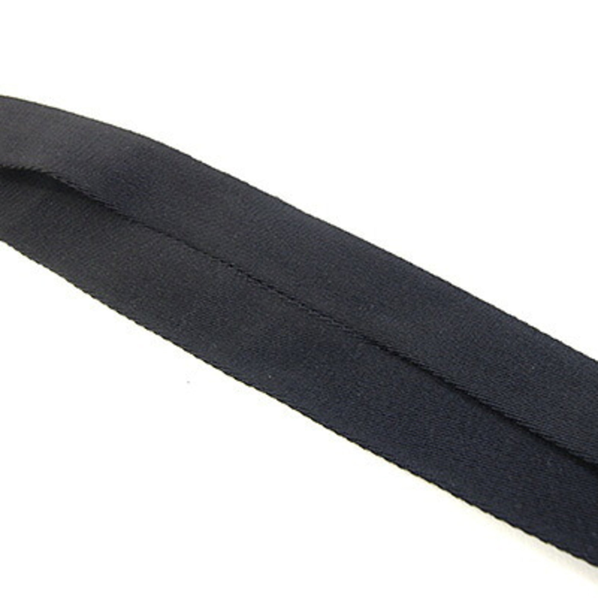 Gucci Black Canvas Leather Pochette Shoulder Bag (Pre-Owned)