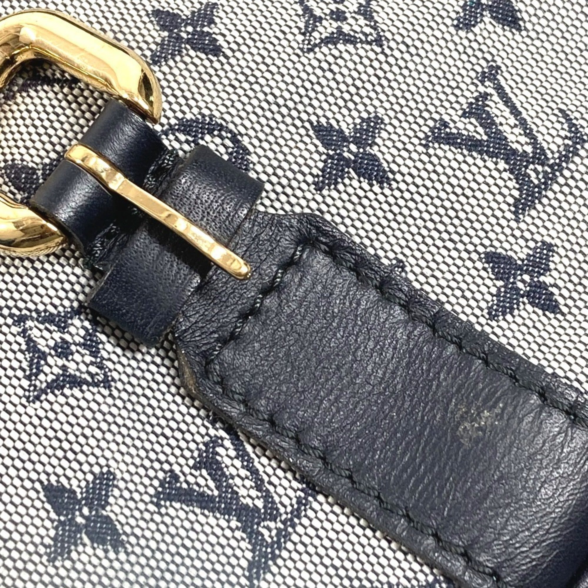 Louis Vuitton Navy Monogram Mini Messenger Bag Shoulder Bag (Pre-Owned)