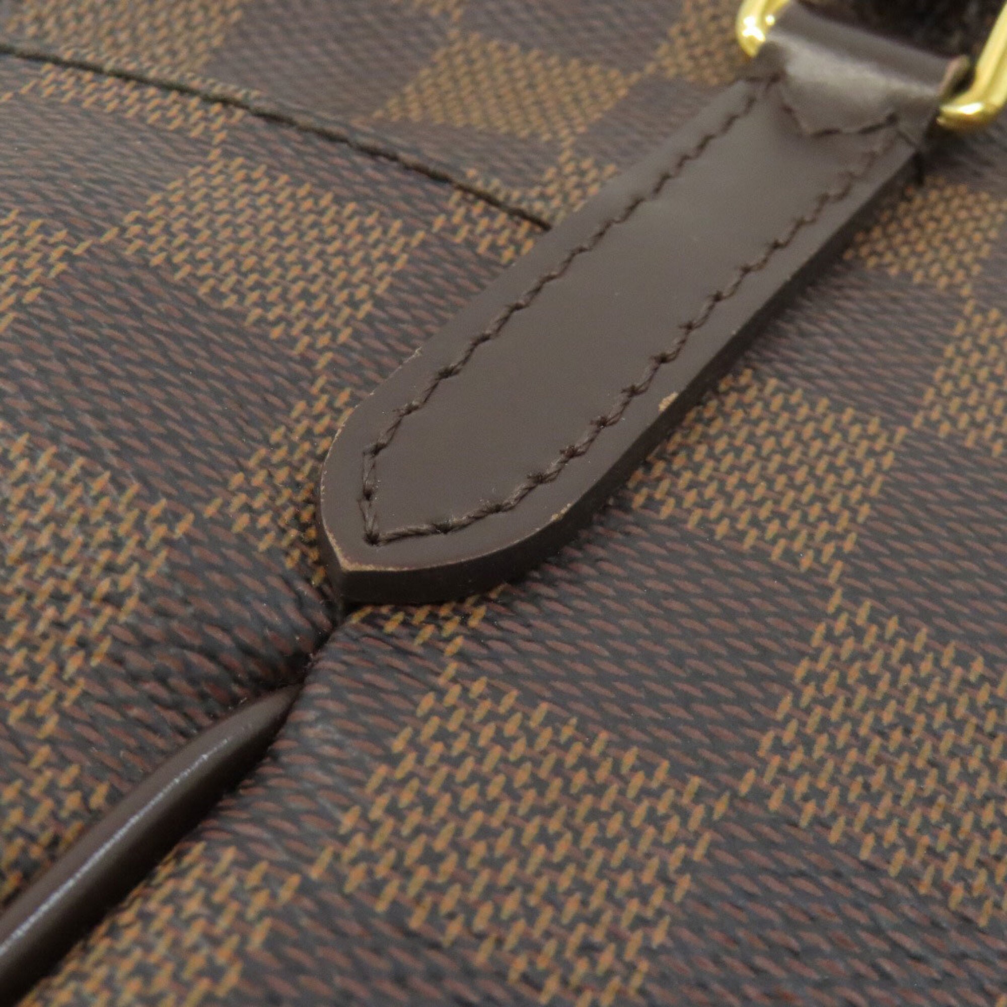 Louis Vuitton Damier Damier Canvas Ebene Damier Canvas Tote Bag (Pre-Owned)