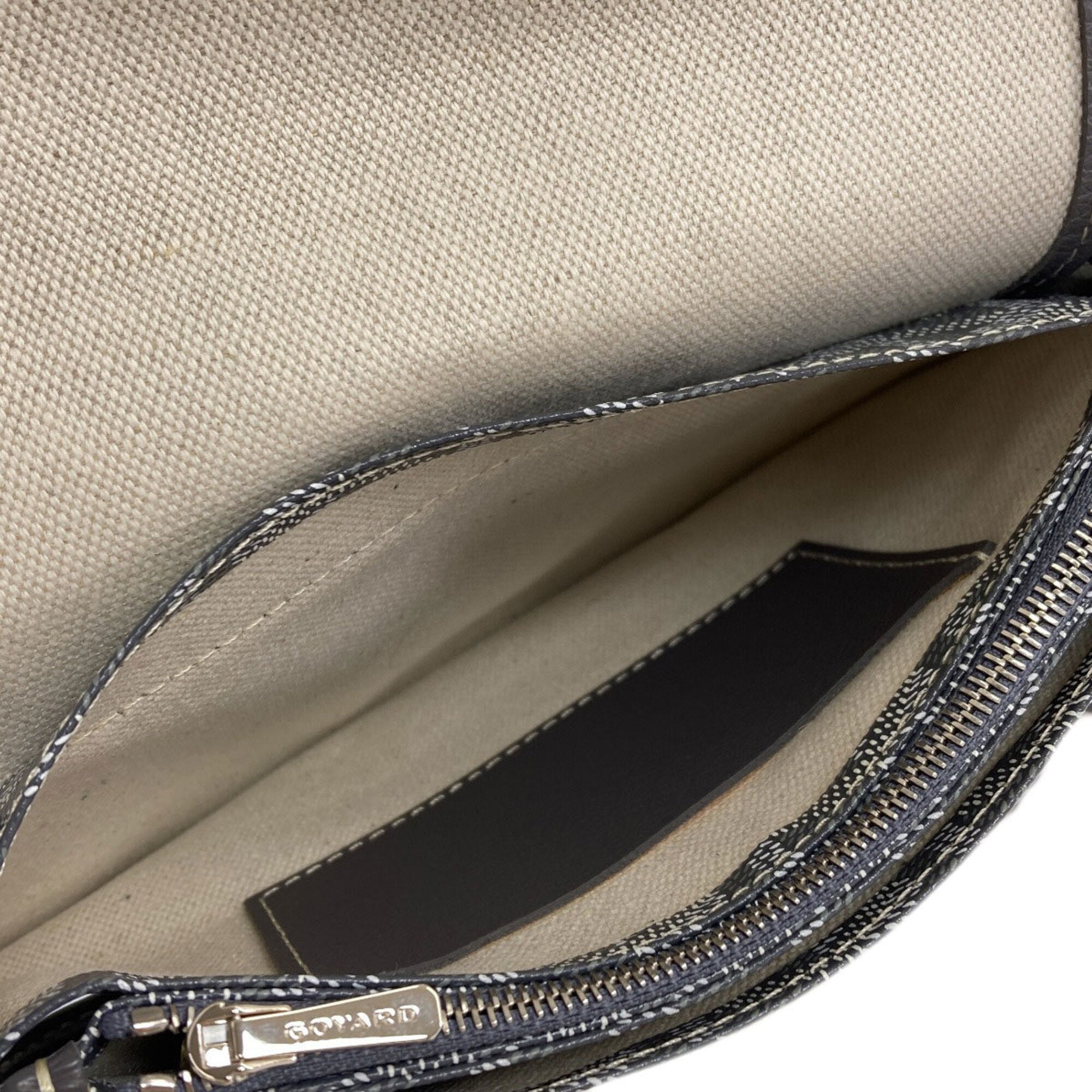 Goyard Gray Coated Canvas Pouch Shoulder Bag (Pre-Owned)