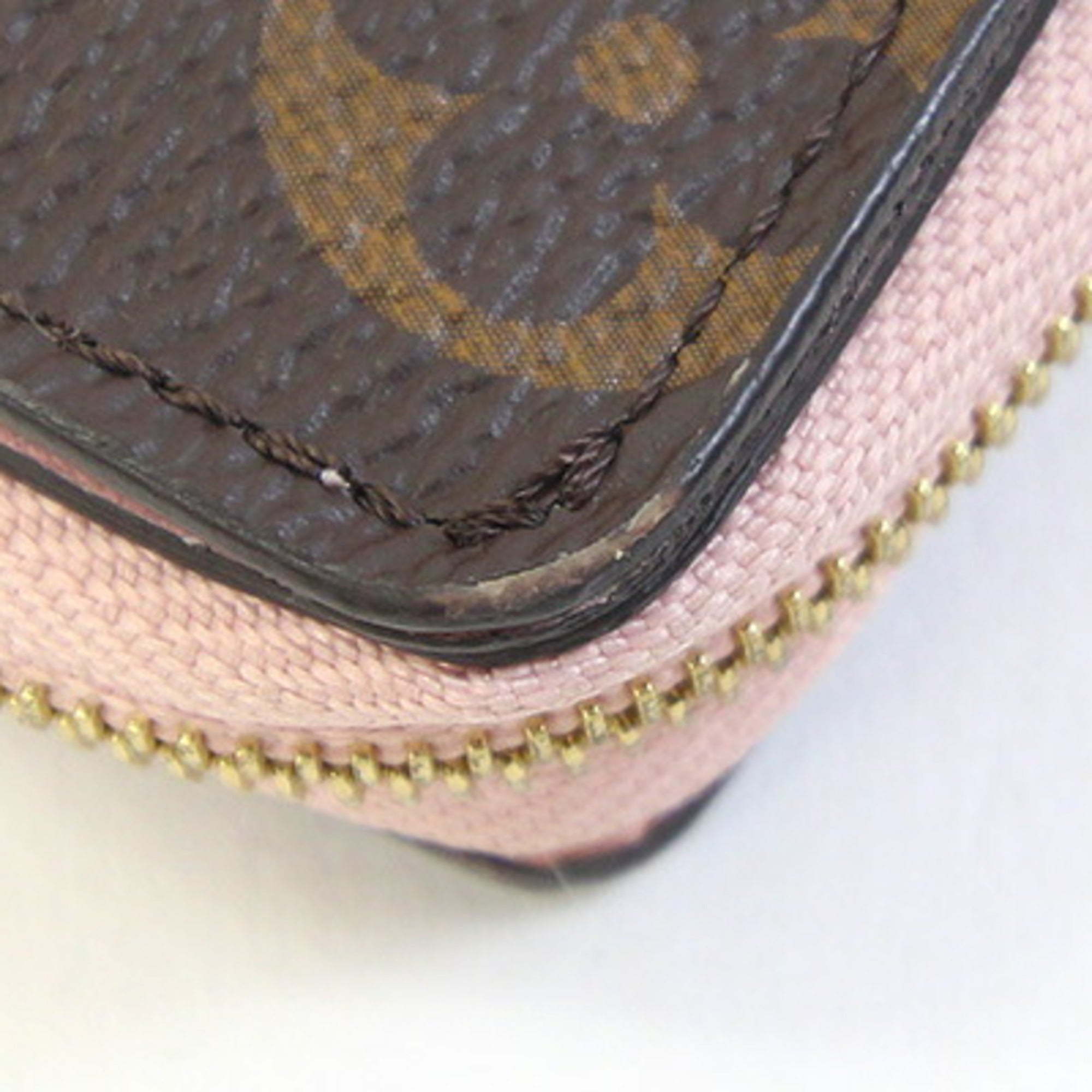 Louis Vuitton Rose Ballerine Monogram Coin Purse/Coin Case (Pre-Owned)