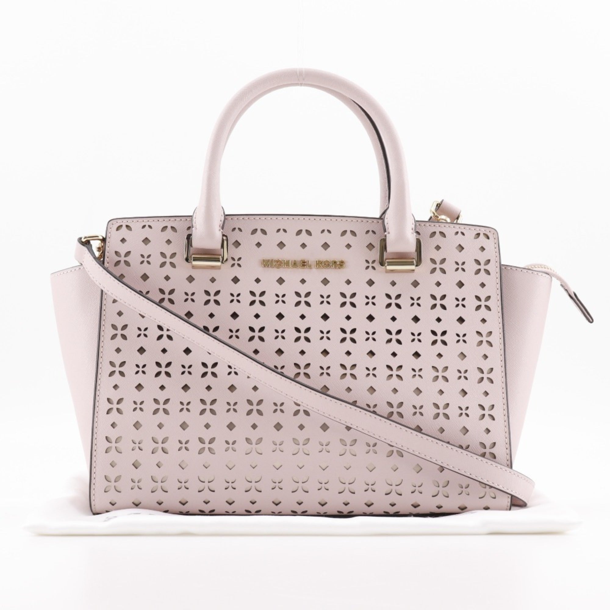 Michael Kors Pink Leather Handbag (Pre-Owned)