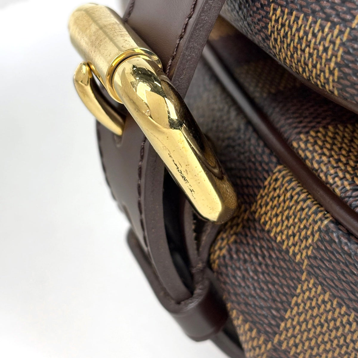 Louis Vuitton Damier Brown Damier Canvas Shoulder Bag (Pre-Owned)