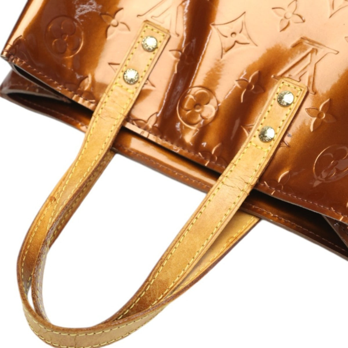 Louis Vuitton Monogram Vernis Bronze Monogram Vernis Handbag (Pre-Owned)