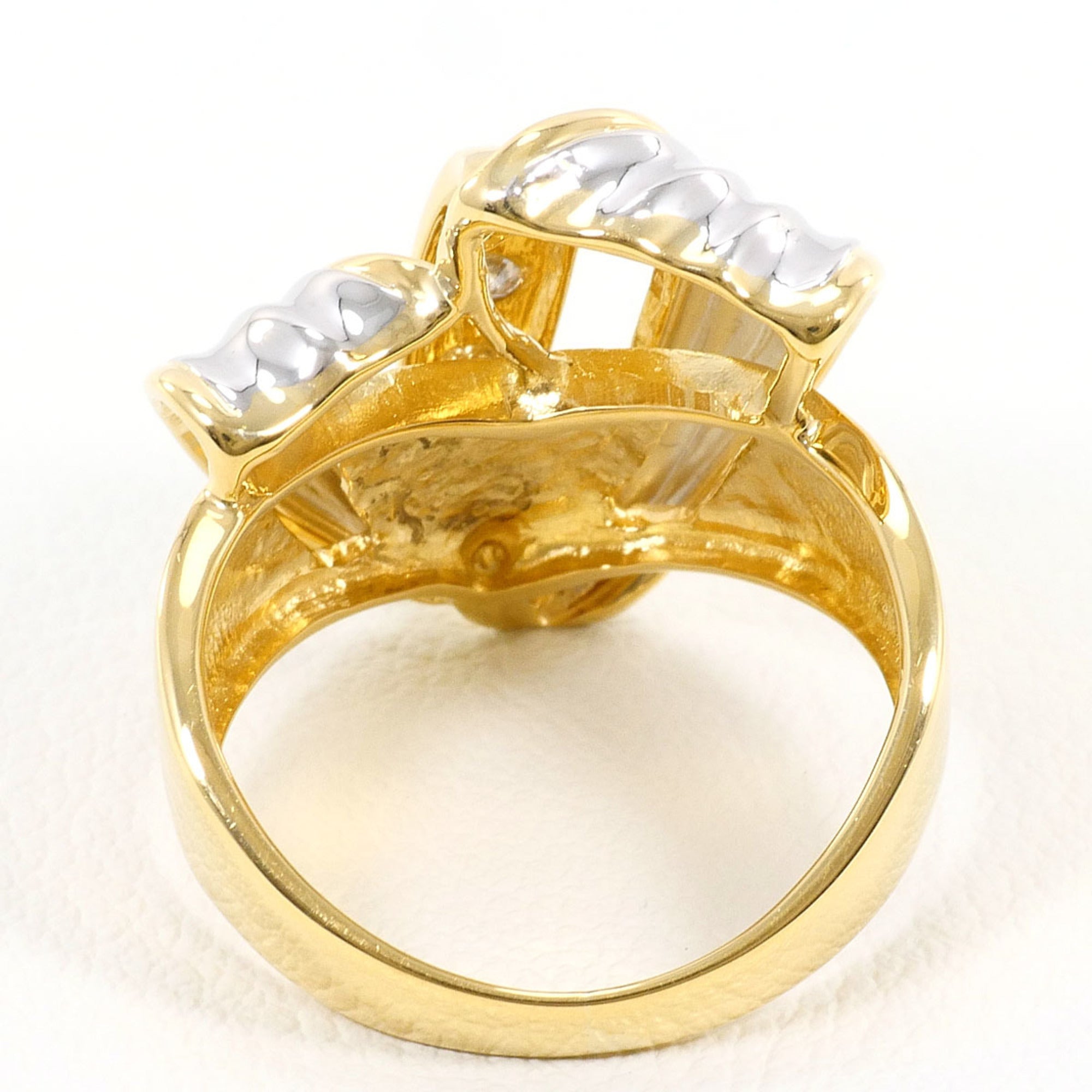 Unbranded Platinum Yellow Gold Yellow Gold (18K) Platinum 900 Band Ring (Pre-Owned)