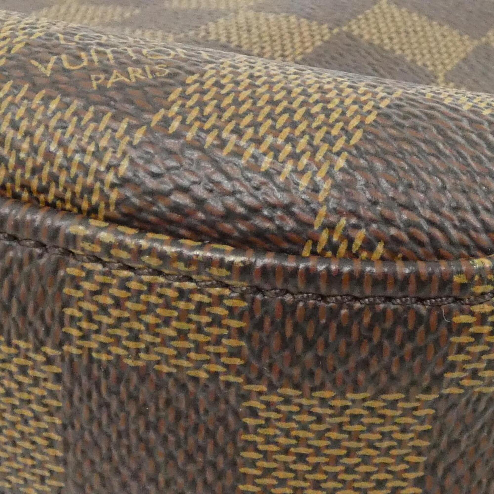 Louis Vuitton Ebene Coated Canvas Shoulder Bag (Pre-Owned)