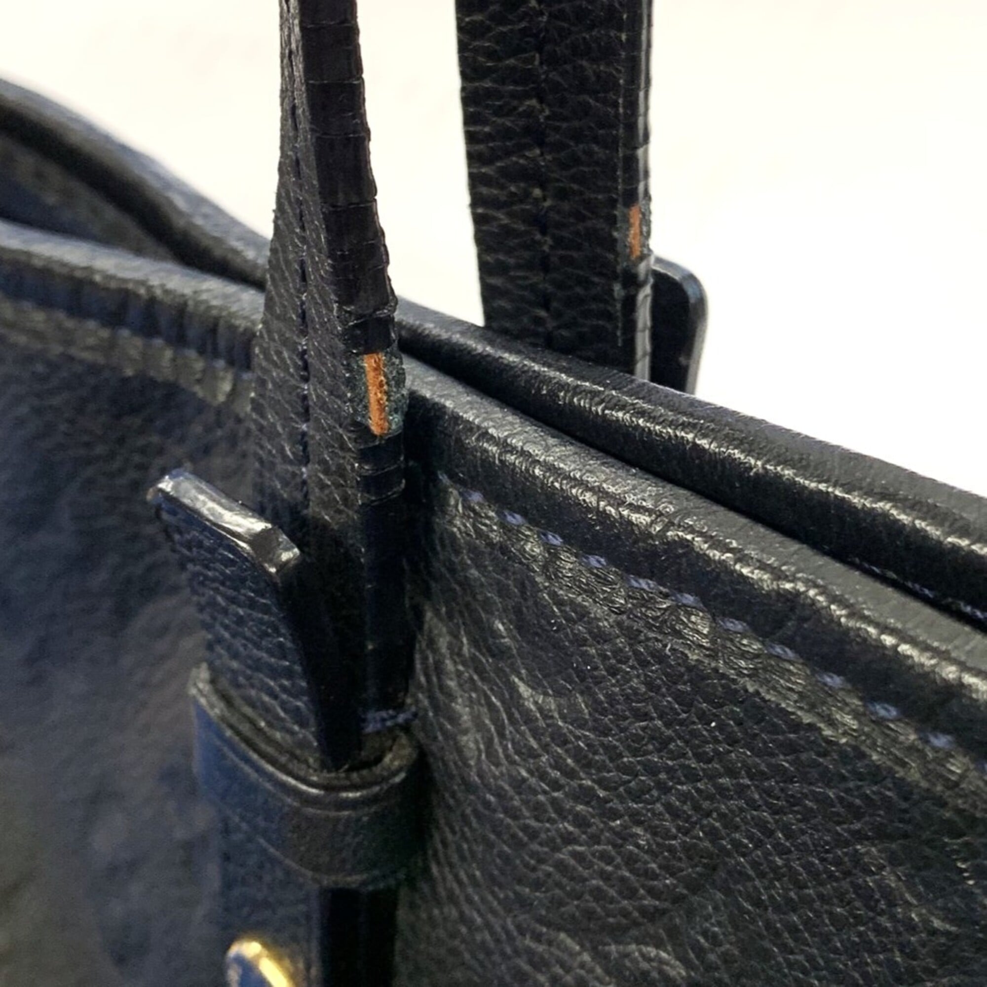 Louis Vuitton Black Infini Monogram Monogram Empreinte Pouch Shoulder Bag Tote Bag (Pre-Owned)