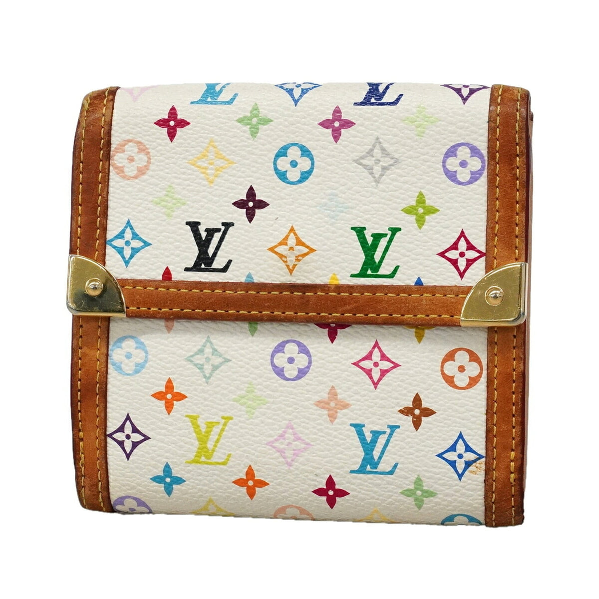 Louis Vuitton Blanc Wallet (Tri-Fold) (Pre-Owned)