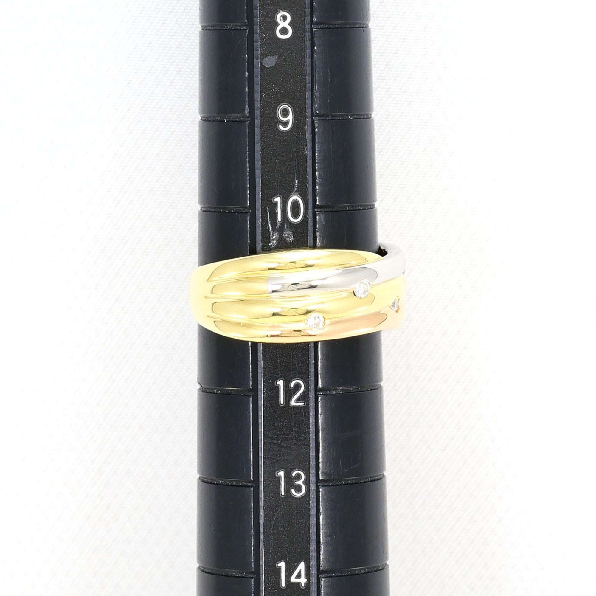 Unbranded Pink Gold Platinum Yellow Gold Yellow Gold (18K) Pink Gold (18K) Platinum 900 Band Ring (Pre-Owned)