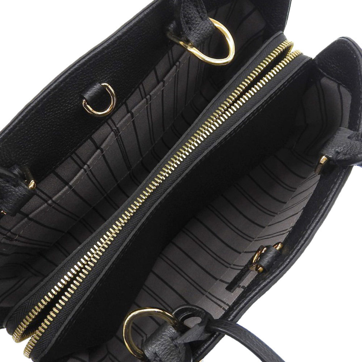 Louis Vuitton Monogram Empreinte Black Noir Leather Handbag (Pre-Owned)