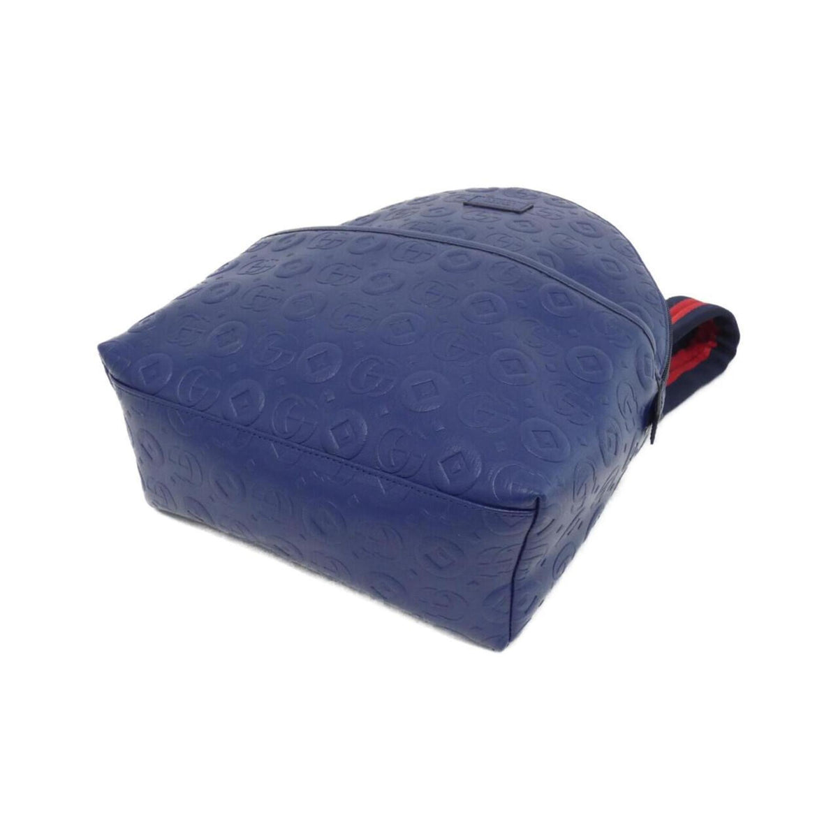 Gucci Blue Leather Backpack (Pre-Owned)