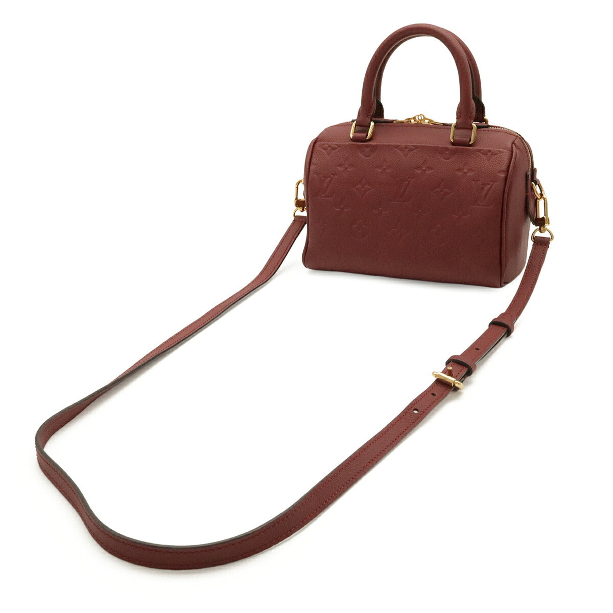 Louis Vuitton Rose Monogram Empreinte Leather Handbag Shoulder Bag (Pre-Owned)