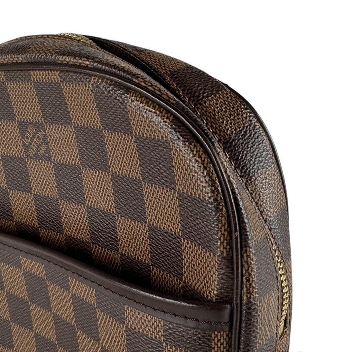 Louis Vuitton Damier Canvas Ebene Damier Canvas Shoulder Bag (Pre-Owned)