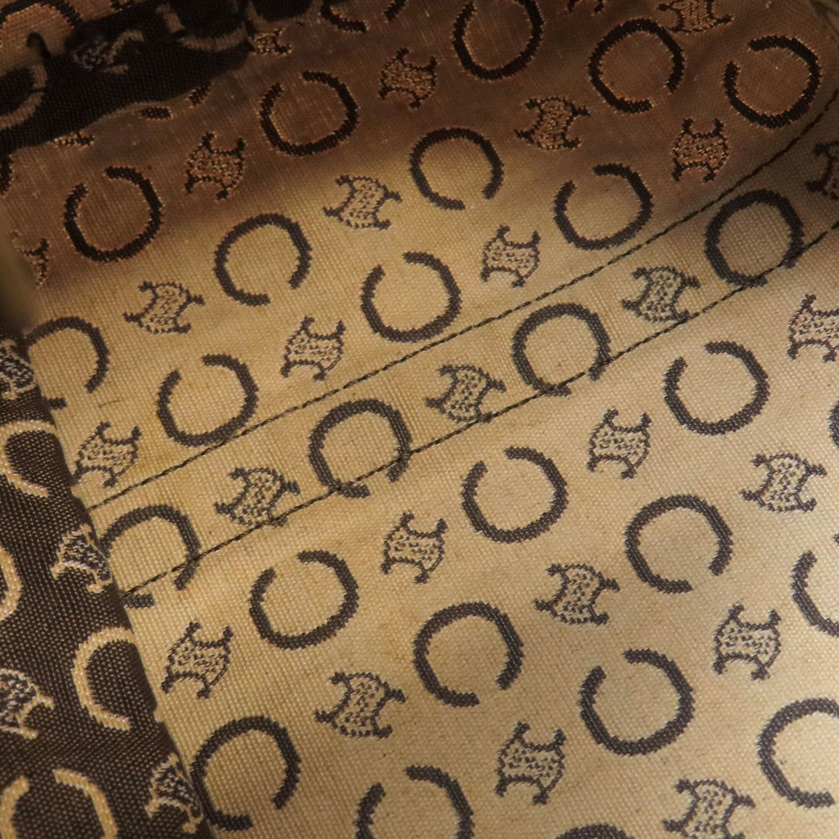 Celine Brown Canvas Handbag (Pre-Owned)