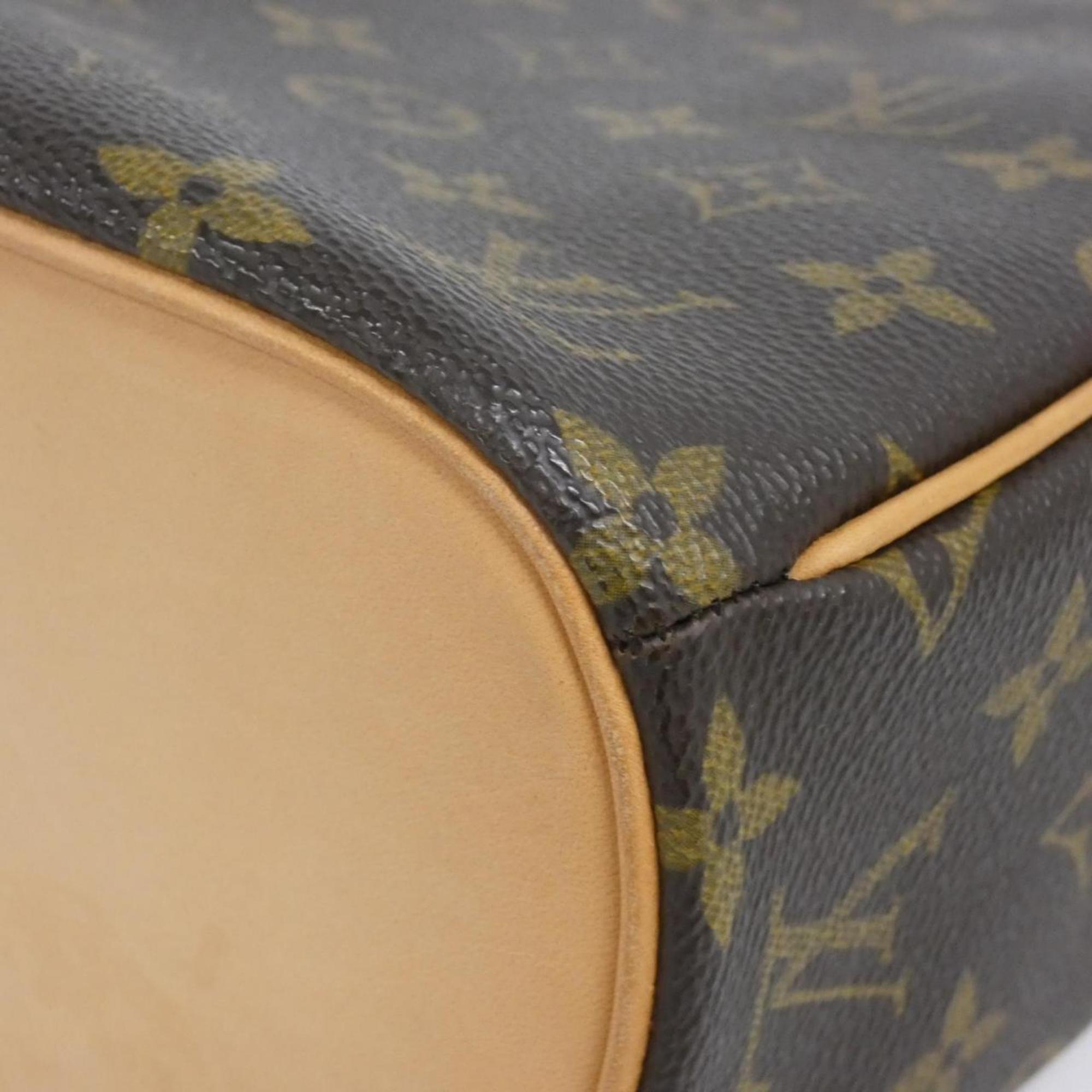Louis Vuitton Marron Coated Canvas Handbag (Pre-Owned)