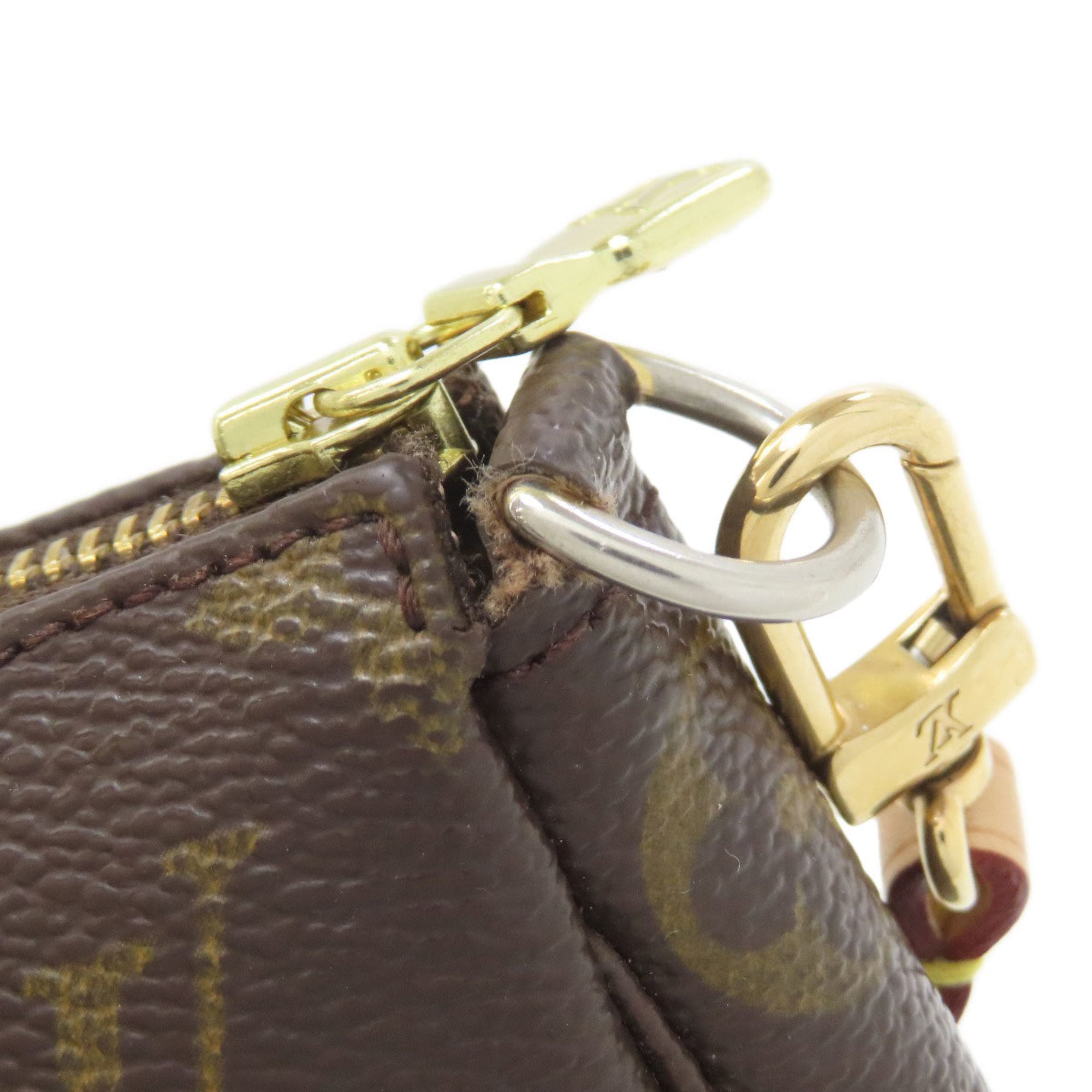 Louis Vuitton Brown Monogram Monogram Pouch (Pre-Owned)