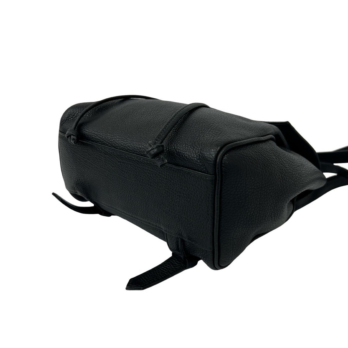 Yves Saint Laurent Black Leather Backpack (Pre-Owned)