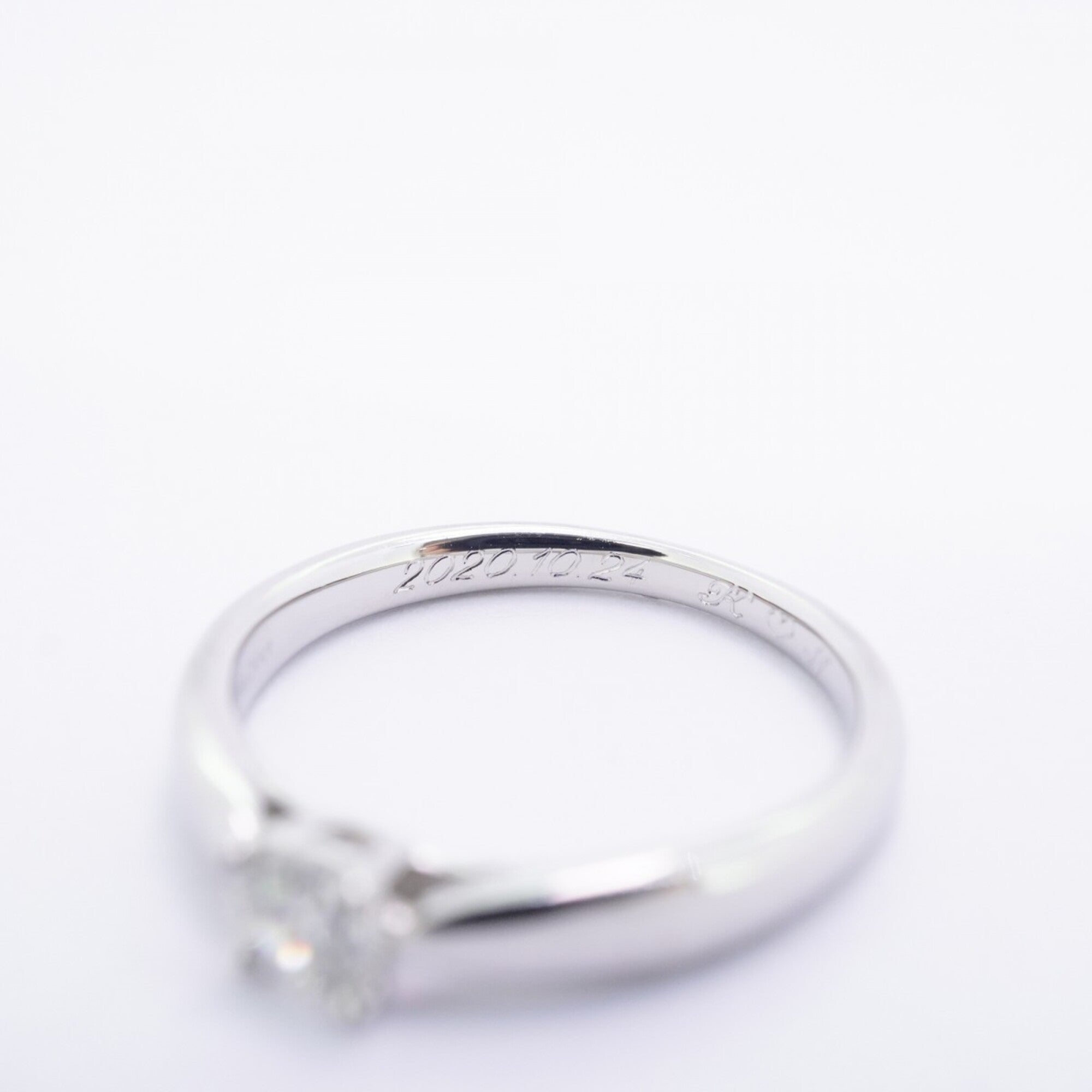 Tiffany Platinum 950 Band Ring (Pre-Owned)