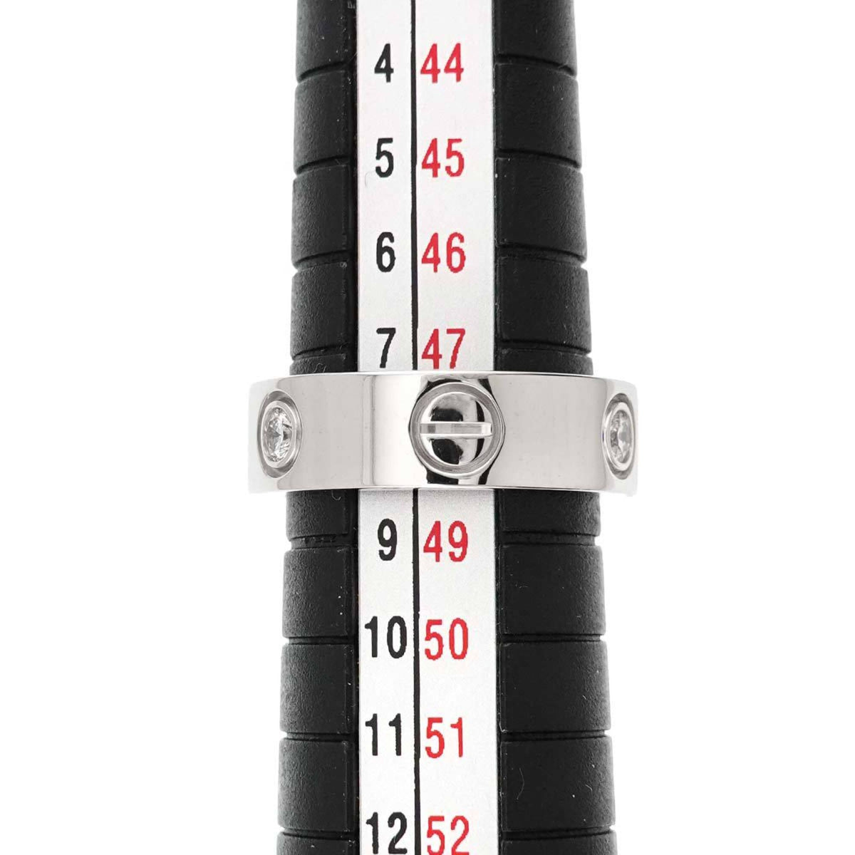 Cartier White Gold White Gold (18K) Band Ring (Pre-Owned)