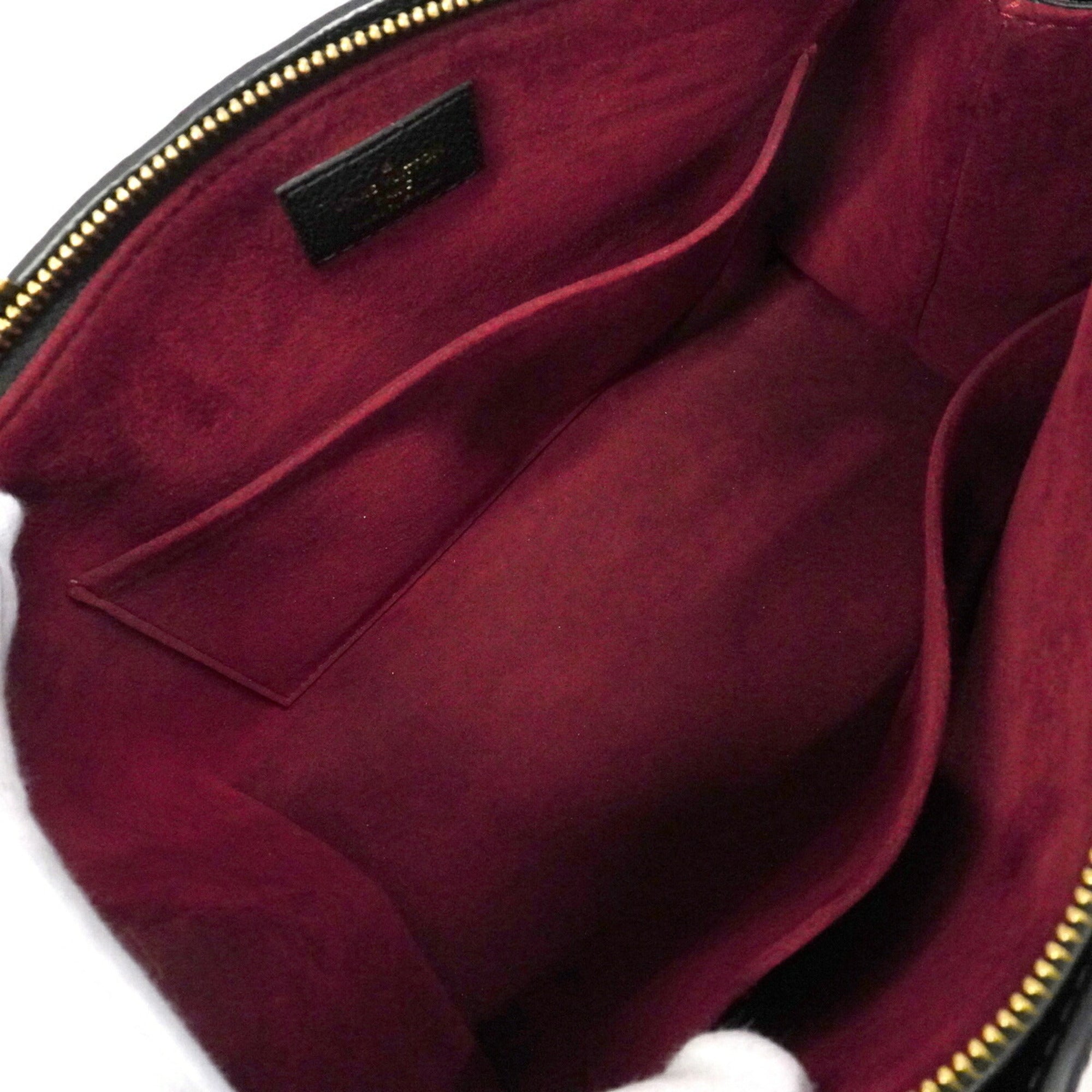 Louis Vuitton Noir Handbag (Pre-Owned)