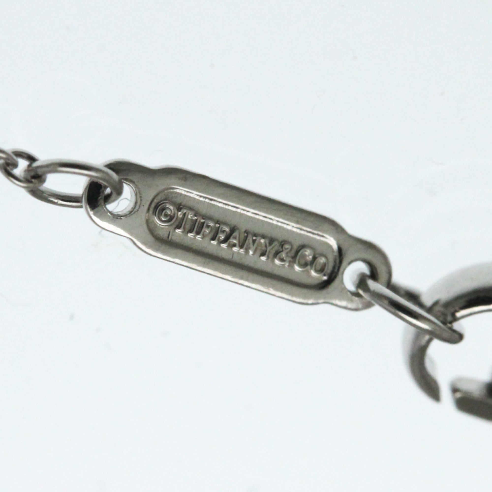 Tiffany & Co. Jazz Graduated Pendant Necklace Platinum And Diamonds Silver Platinum Necklace Jewelry (Pre-Owned)