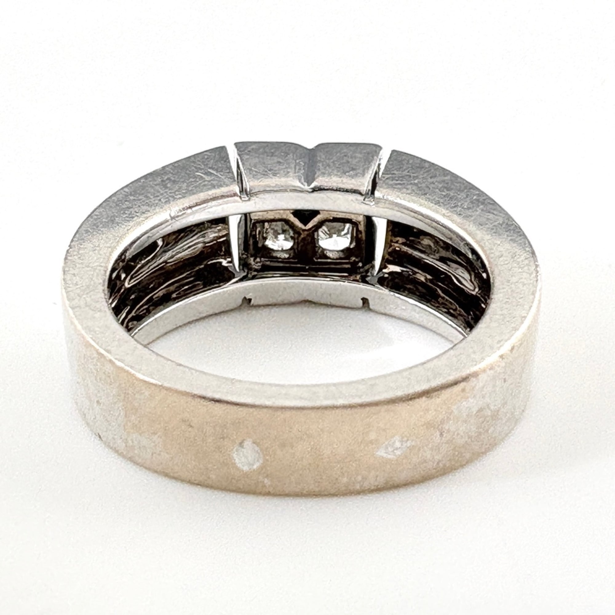 Van Cleef & Arpels Silver Band Ring (Pre-Owned)