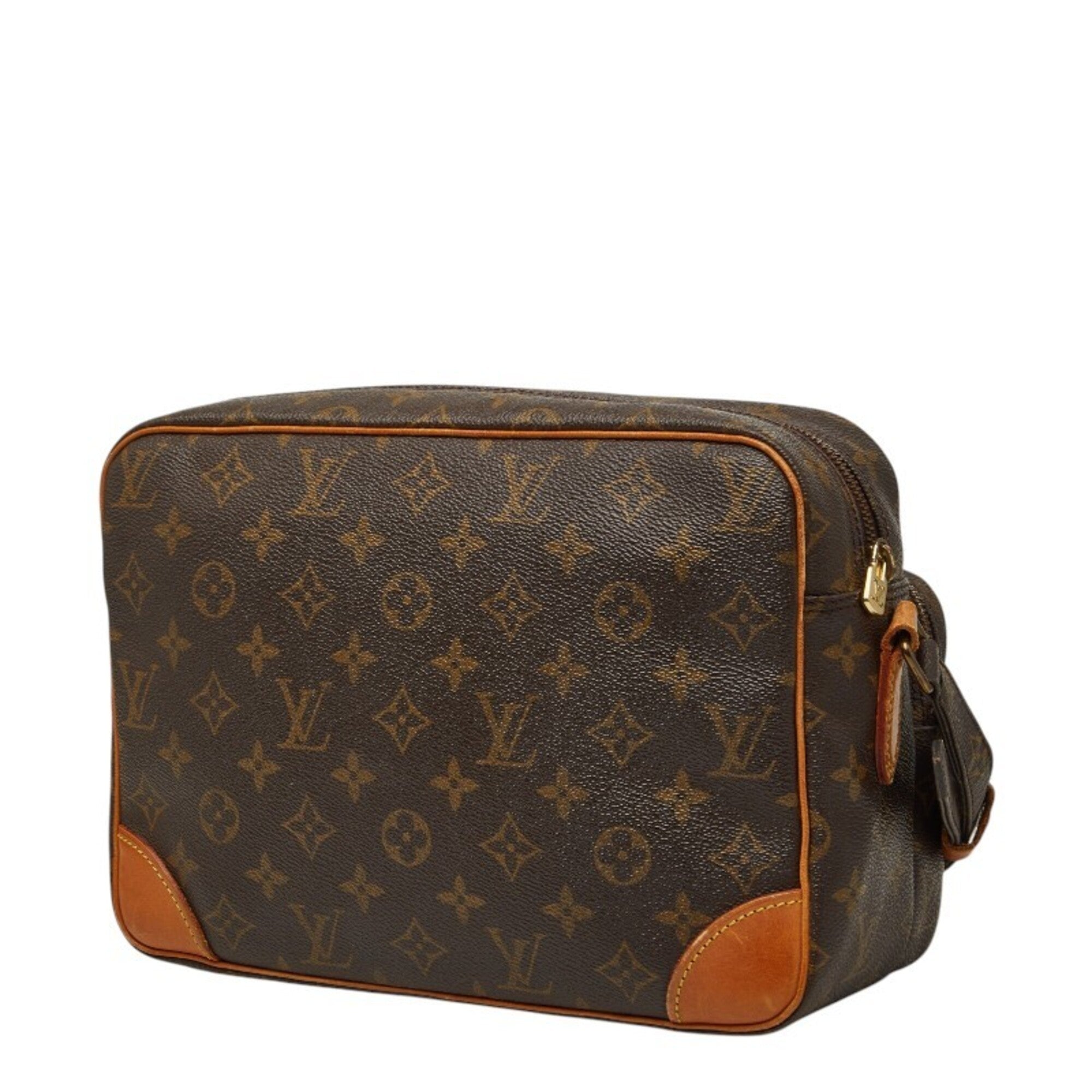 Louis Vuitton Monogram Brown Pvc Leather Shoulder Bag (Pre-Owned)