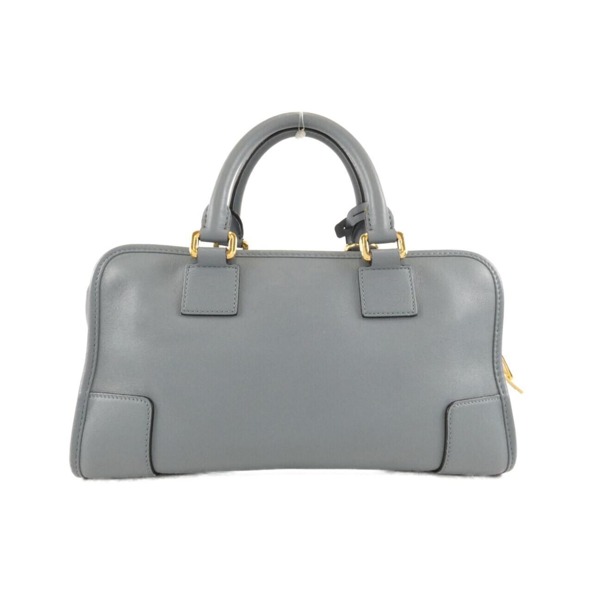 Loewe Light Blue Leather Handbag (Pre-Owned)
