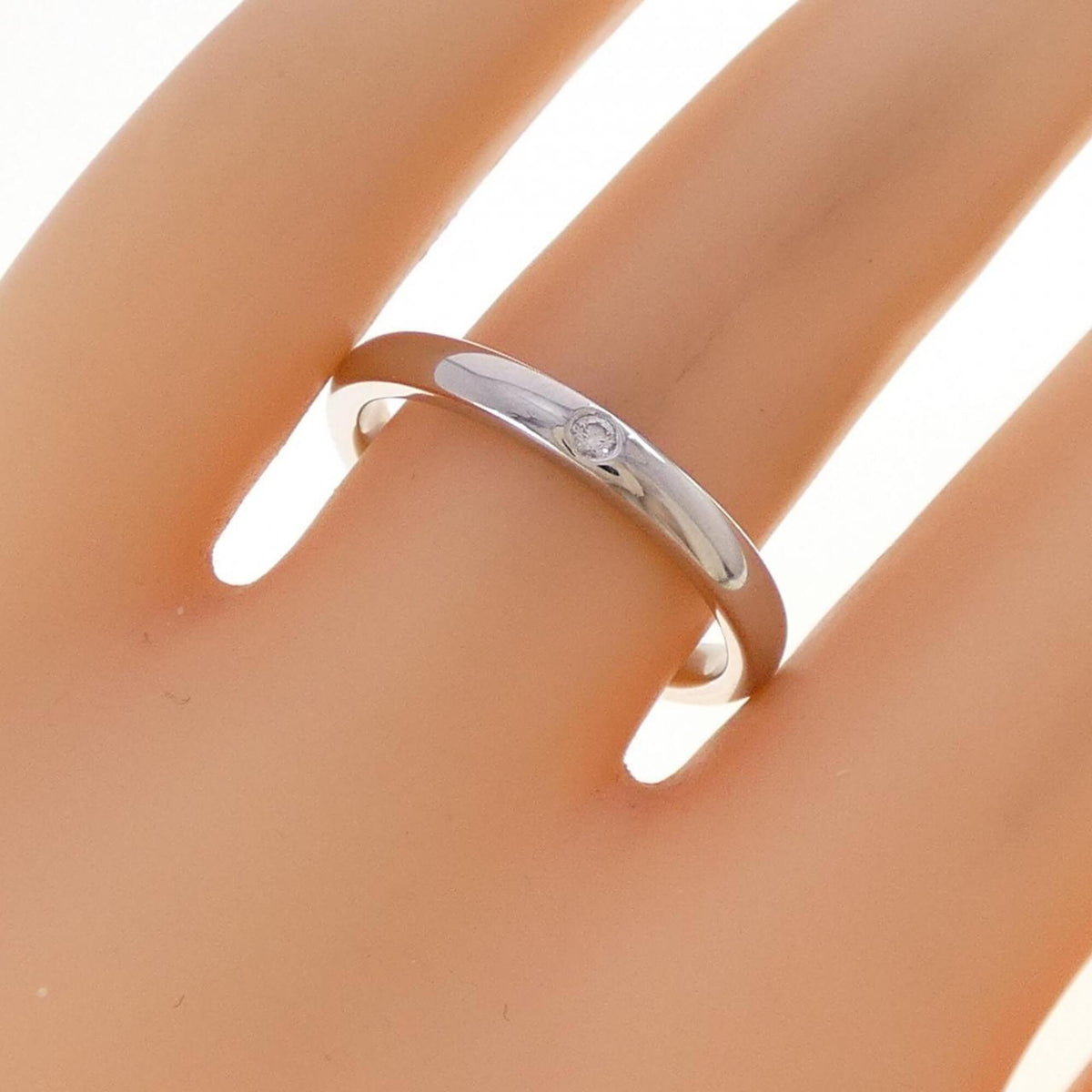 Tiffany Platinum 950 Band Ring (Pre-Owned)