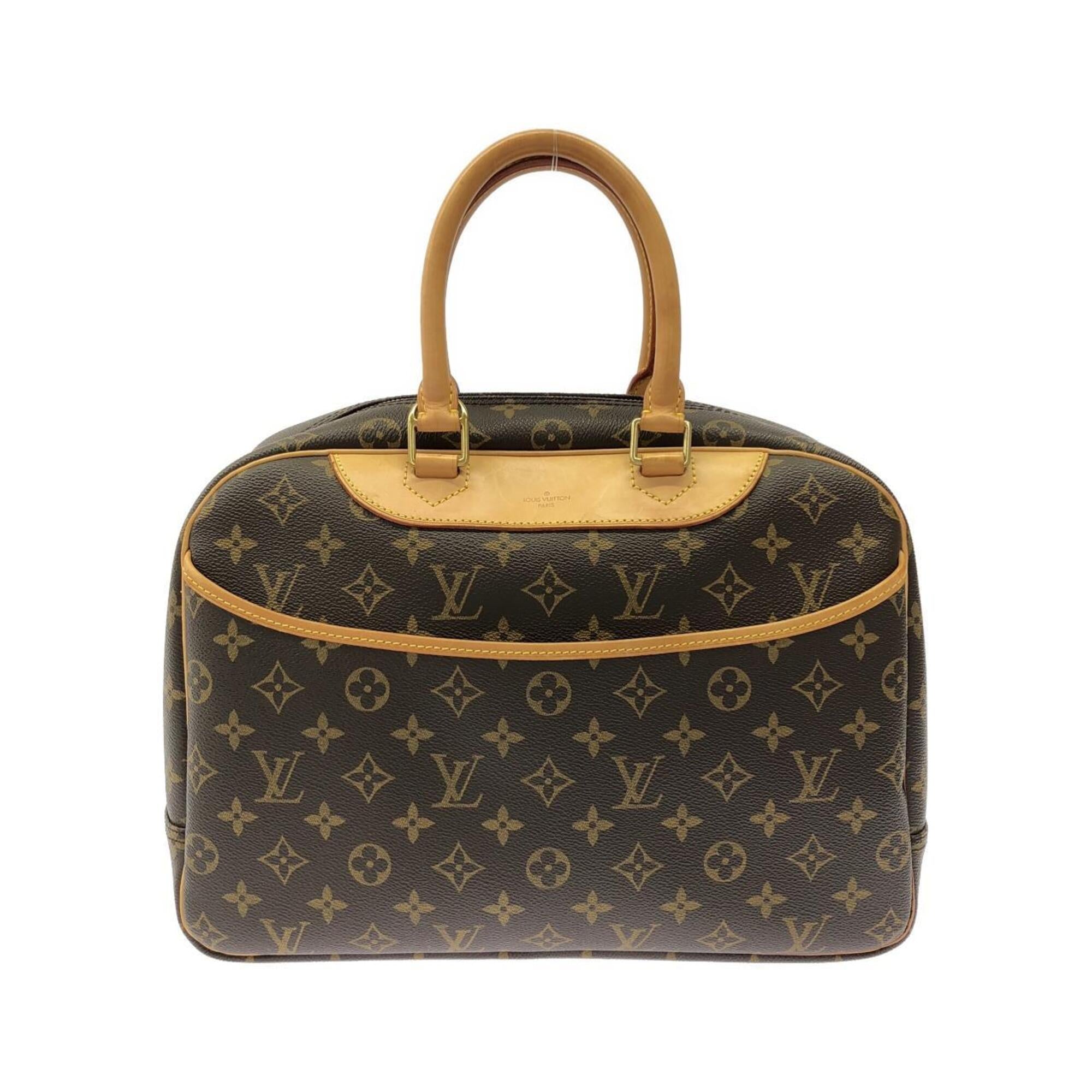 Louis Vuitton Marron Coated Canvas Handbag (Pre-Owned)