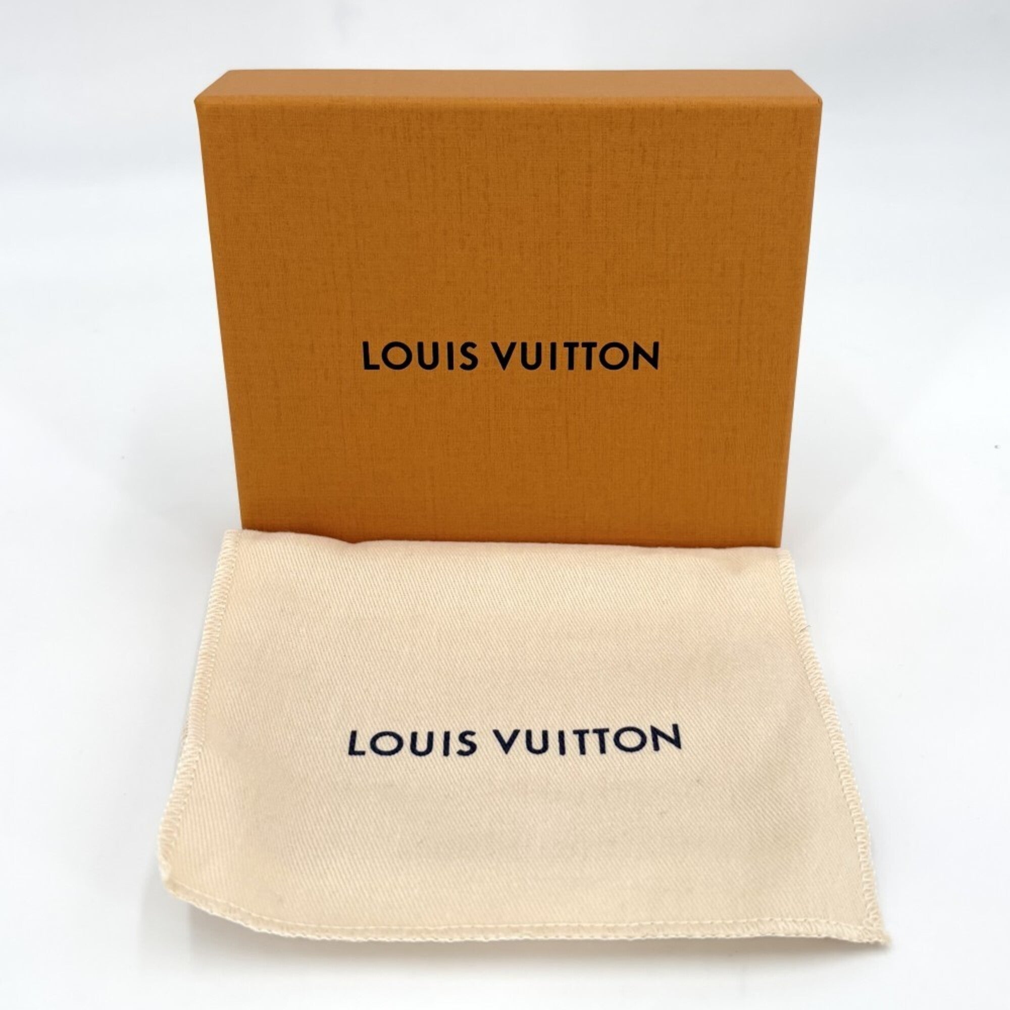 Louis Vuitton Beige Monogram Mahina Leather Wallet (Tri-Fold) (Pre-Owned)