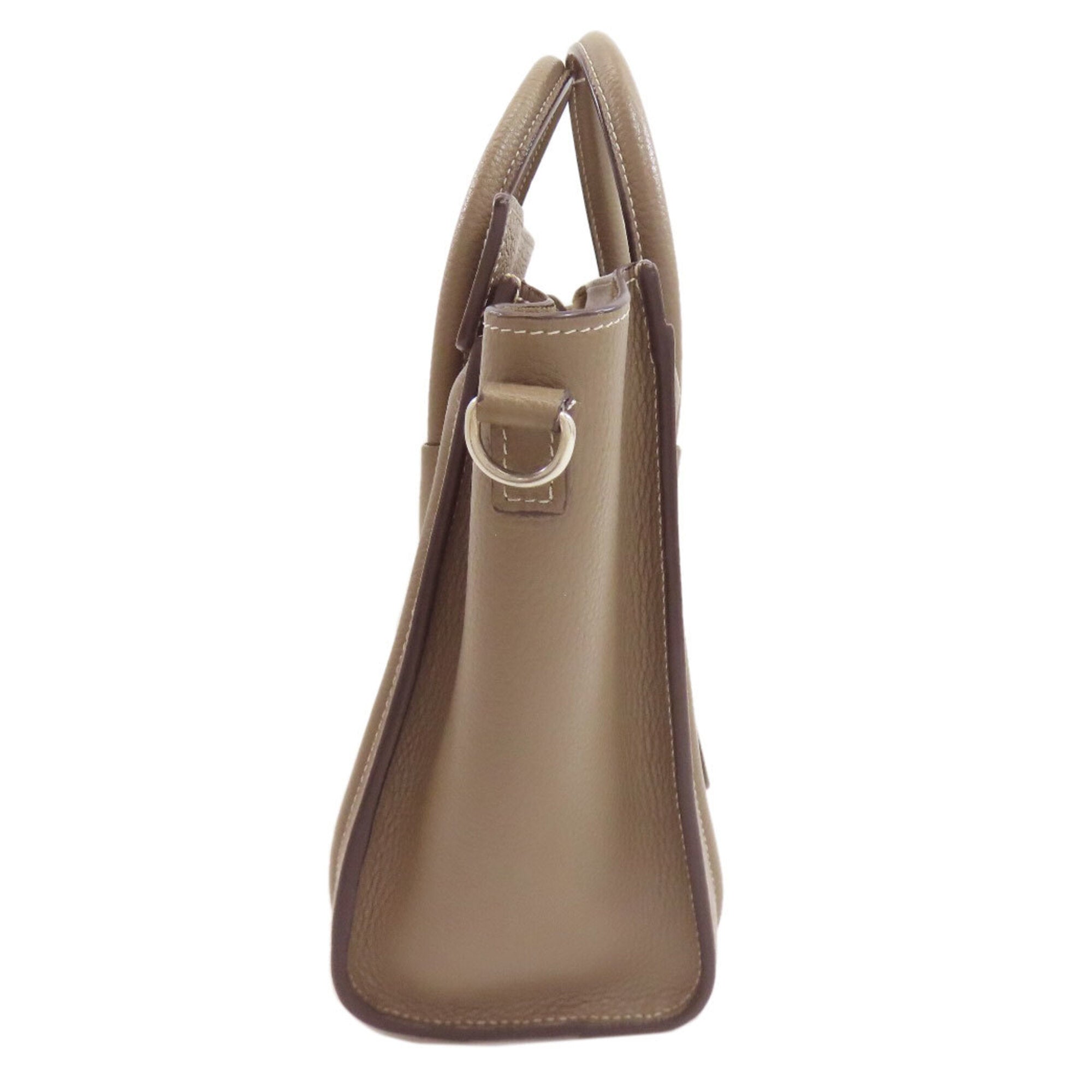 Celine Brown Leather Handbag (Pre-Owned)