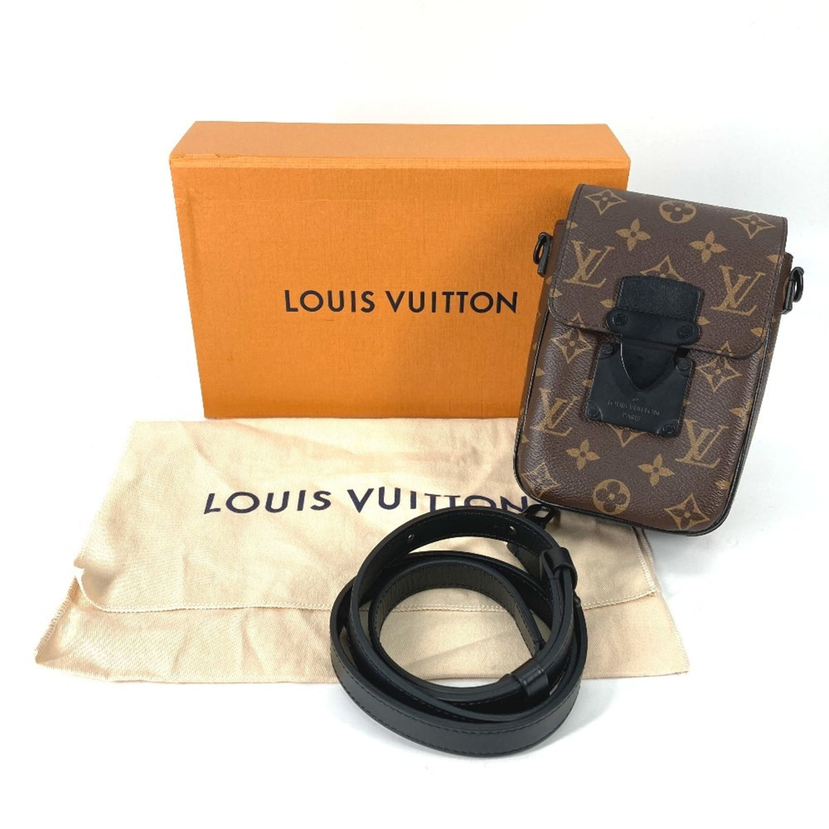 Louis Vuitton Brown Monogram Pochette Shoulder Bag (Pre-Owned)