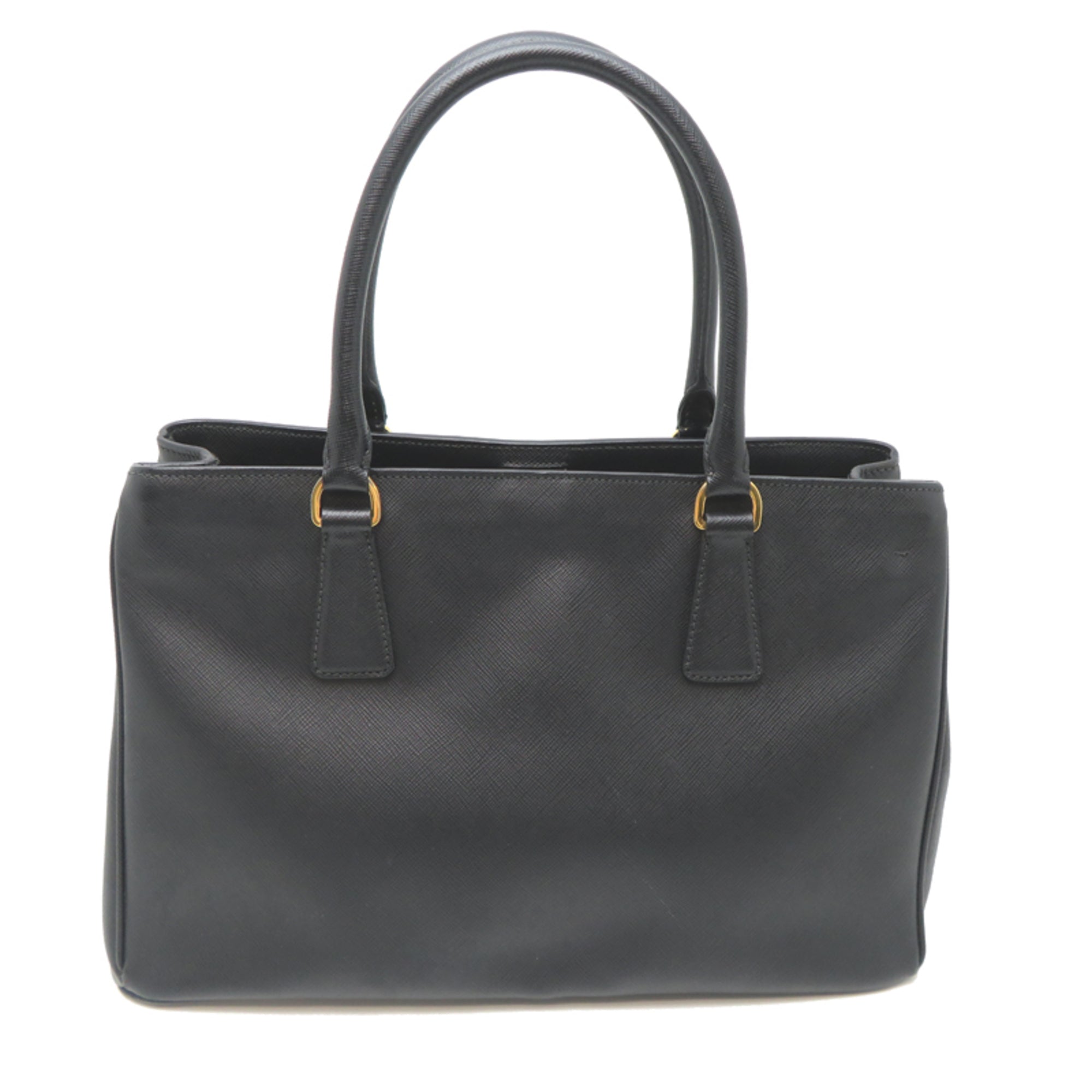 Prada Black Leather Handbag (Pre-Owned)