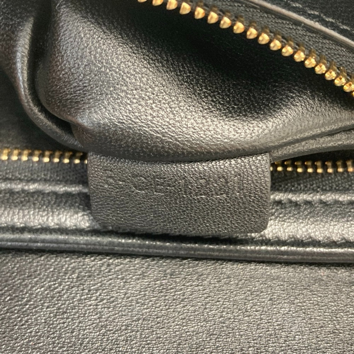 Celine Black Leather Shoulder Bag (Pre-Owned)