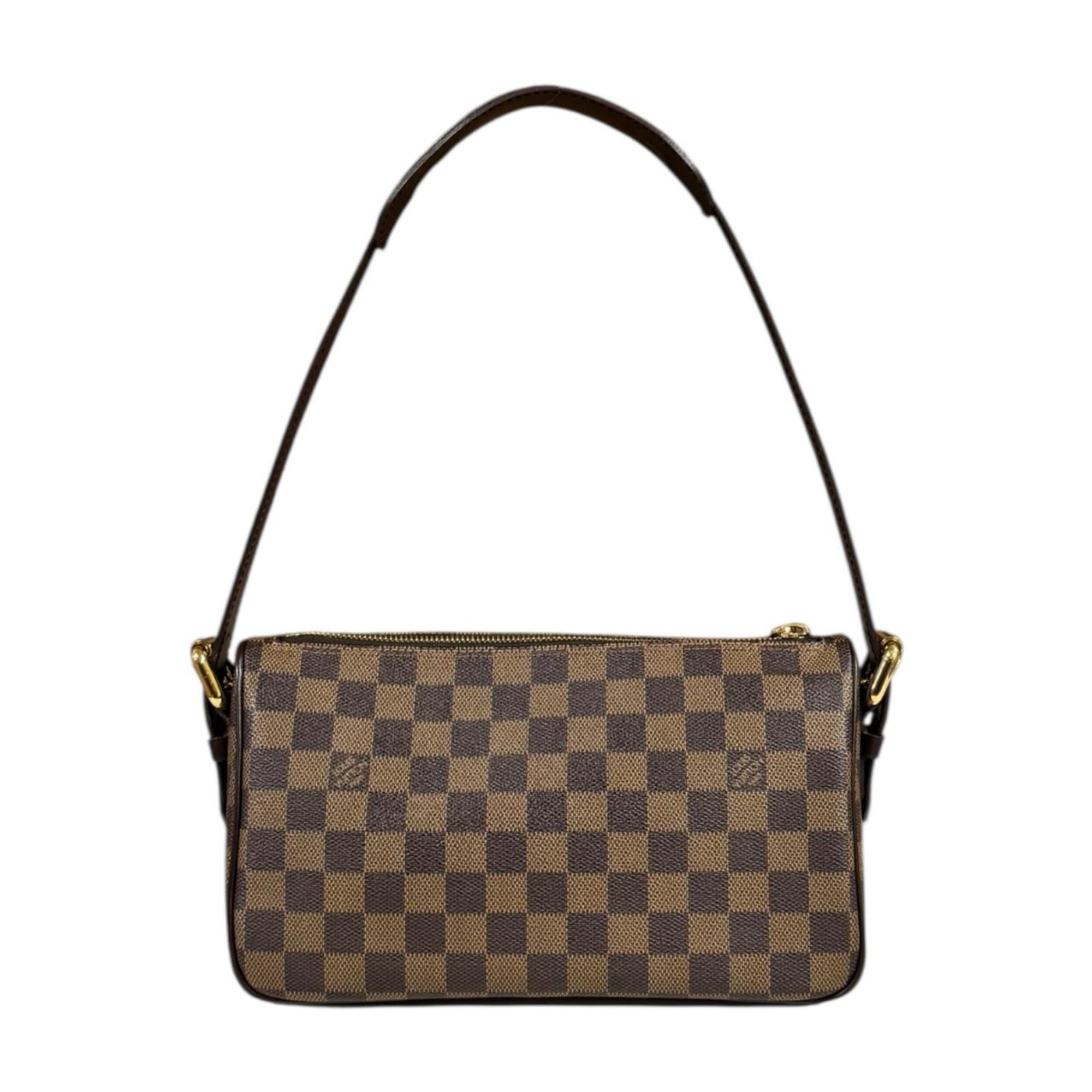 Louis Vuitton Damier Brown Damier Canvas Damier Canvas Shoulder Bag (Pre-Owned)